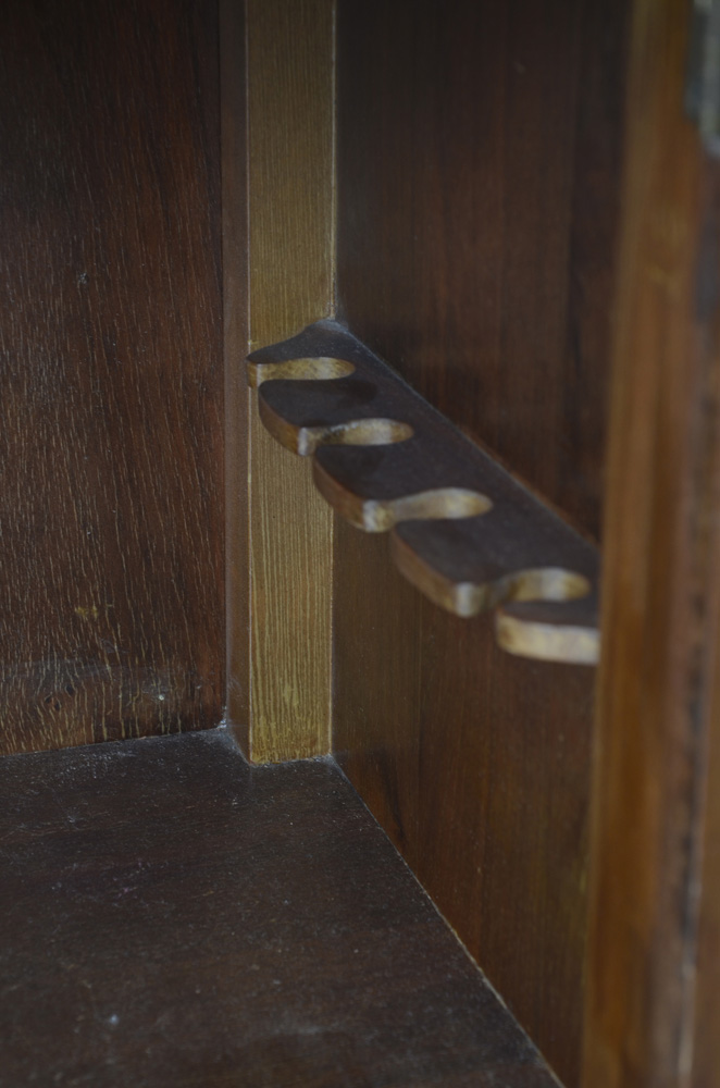 1920s Jacobean Style Bar Cabinet