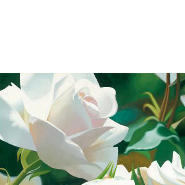 Brian Davis Signed Limited Edition Giclee on Canvas "French Lace Garden"