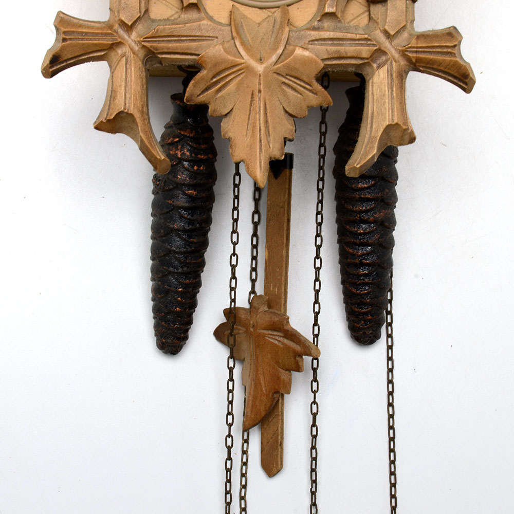 Vintage German Cuckoo Clock with "Lily Marleen" Musical Movement