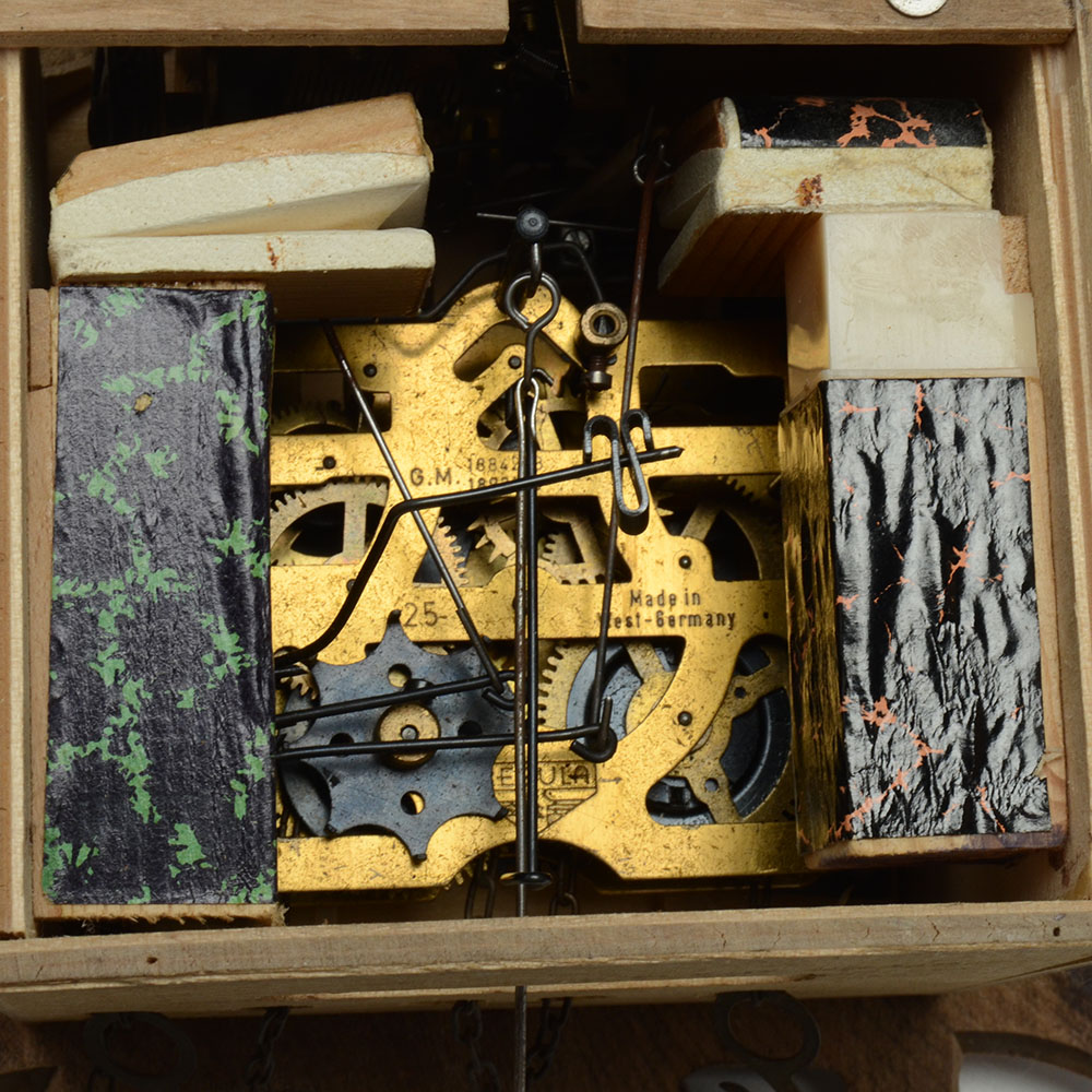 Vintage German Cuckoo Clock with "Lily Marleen" Musical Movement