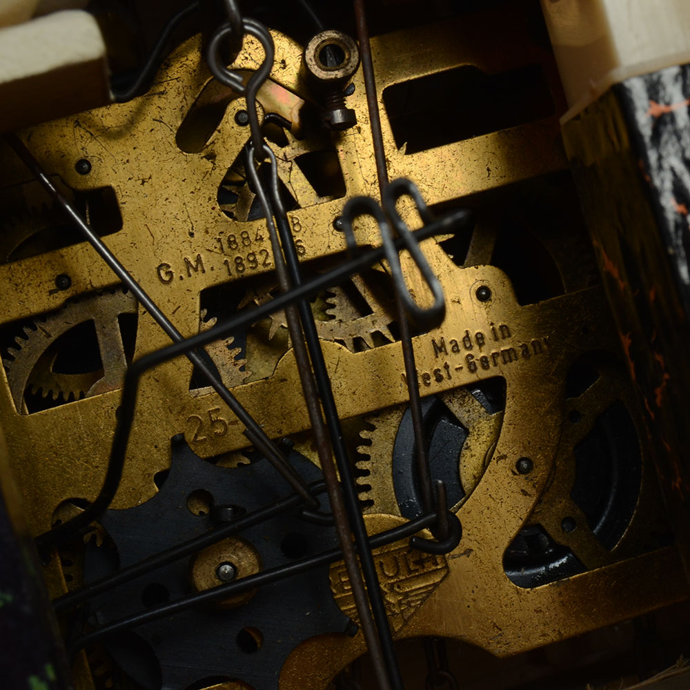 Vintage German Cuckoo Clock with "Lily Marleen" Musical Movement