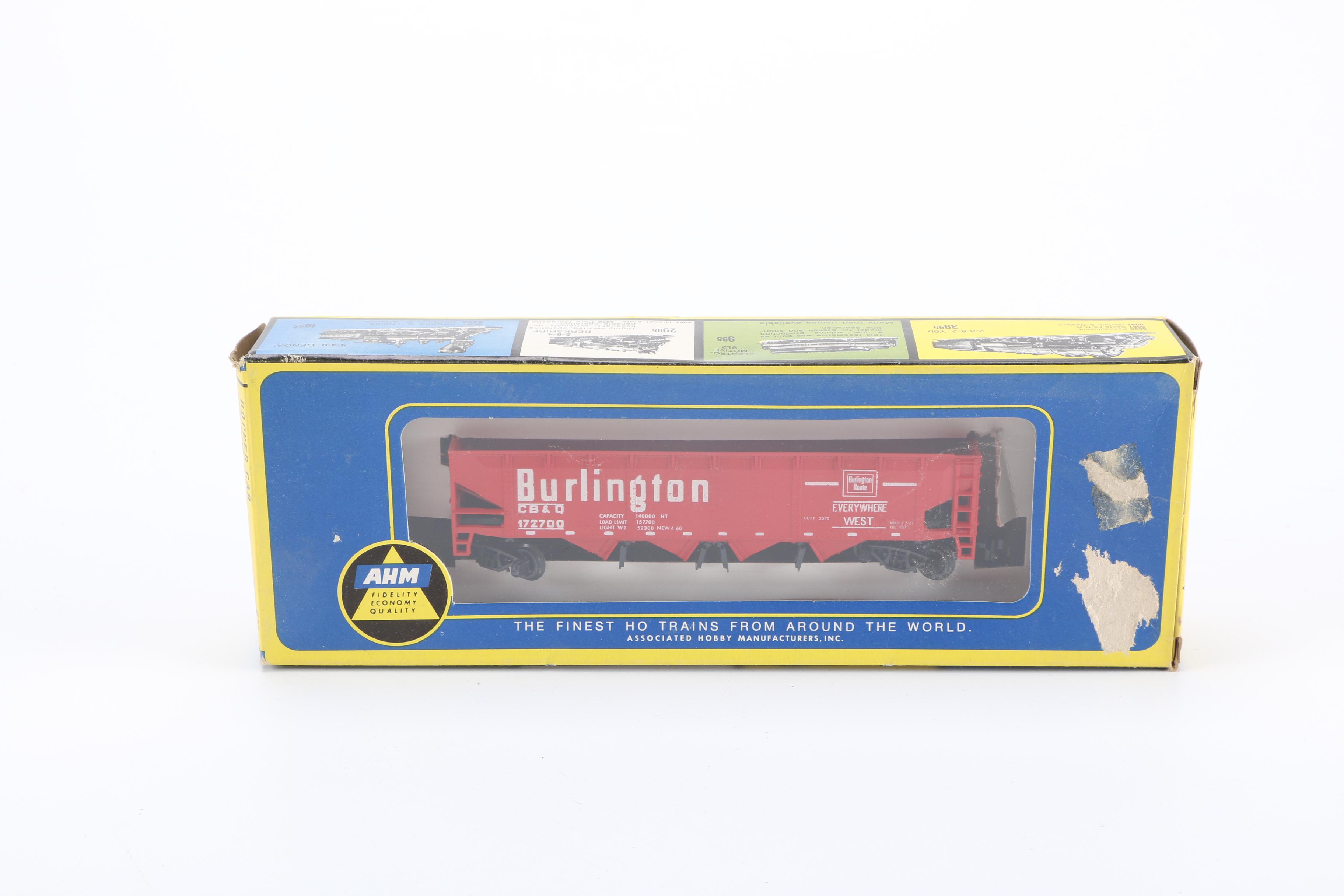 Collection of AHM trains