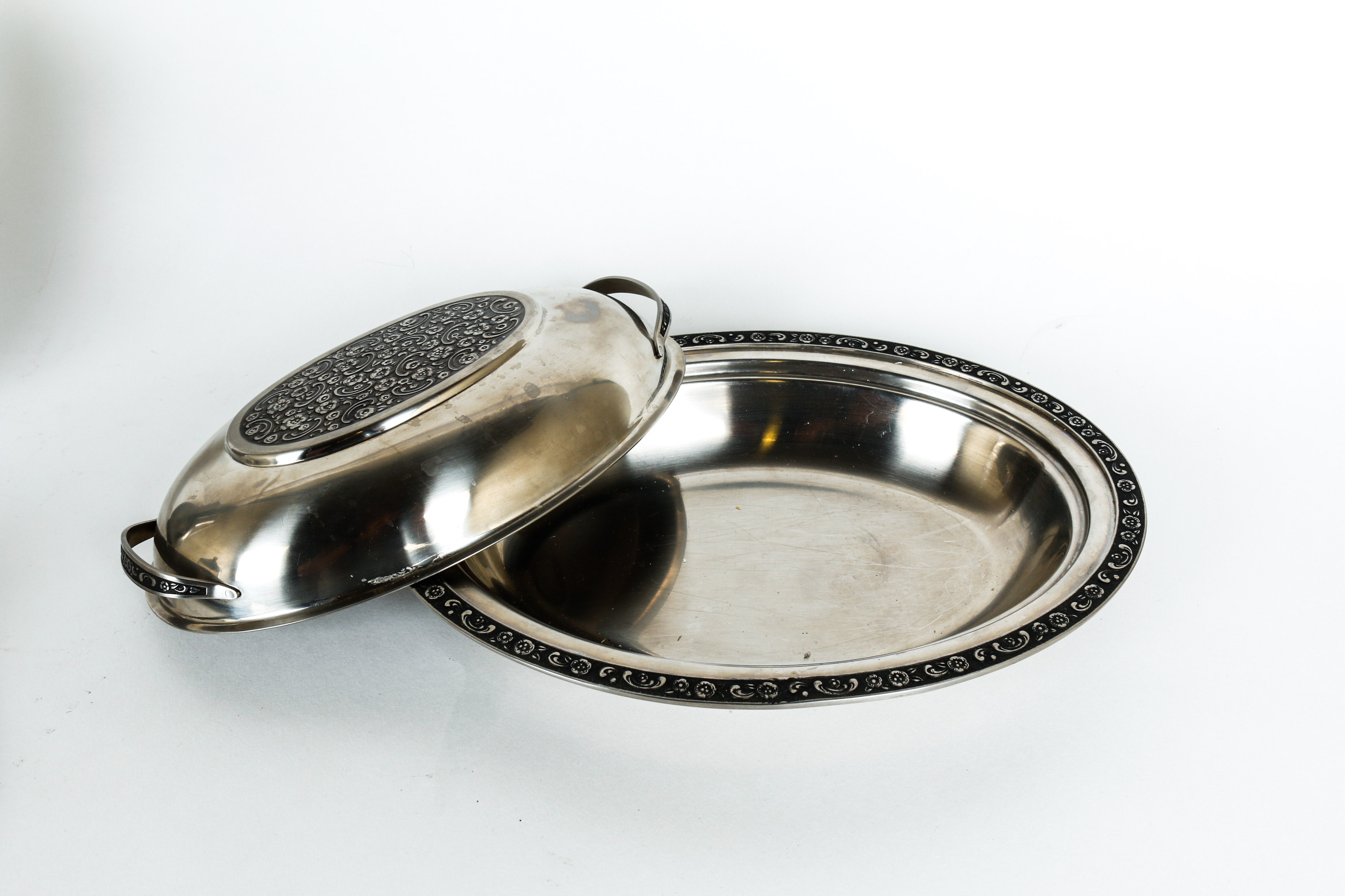 Selection of Oneida Stainless Serving Dishes