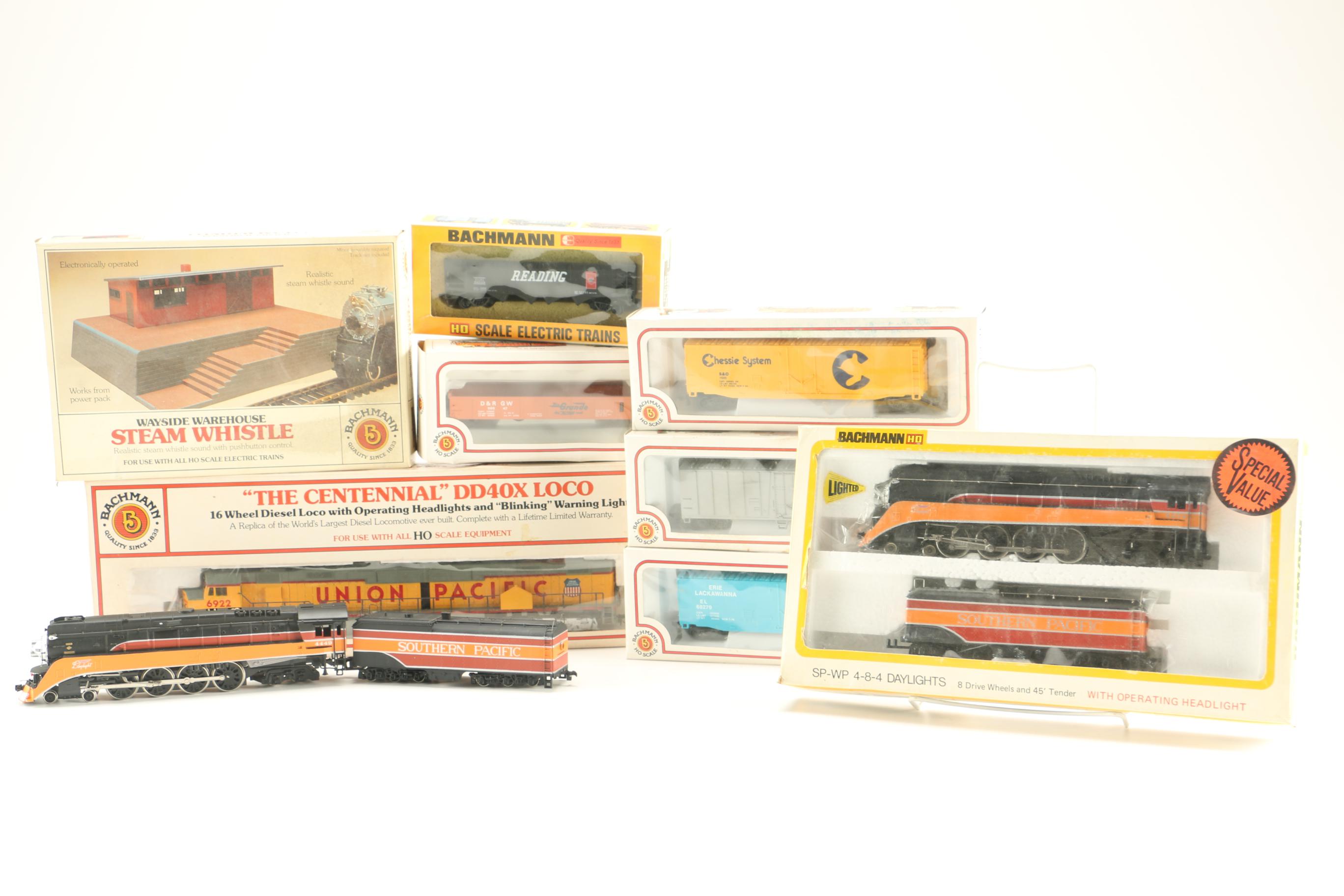 Assortment of Bachmann HO Scale Model Train Cars