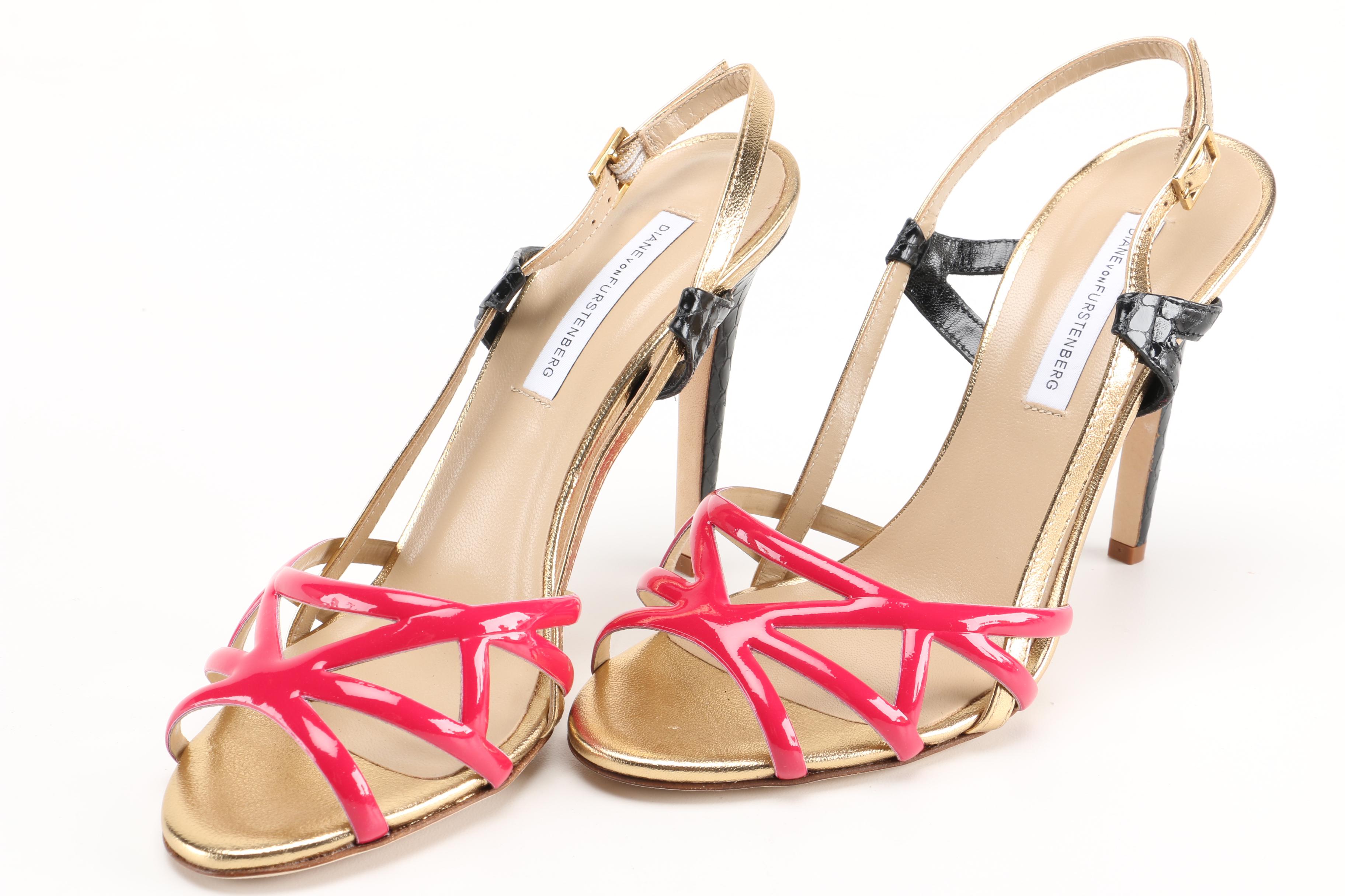 Women's Desinger Shoes Including Jimmy Choo, DVF and Weitzman