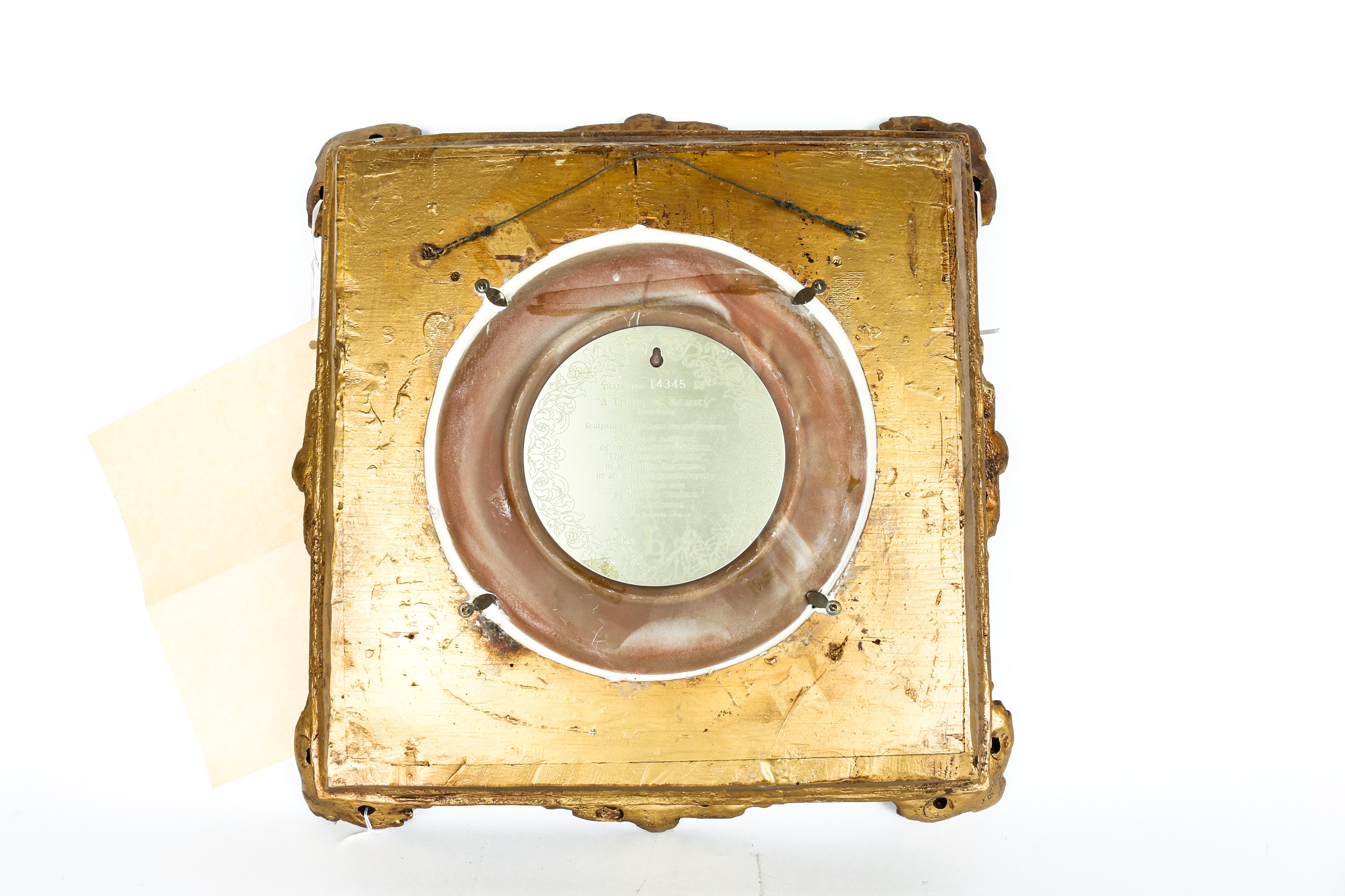 Framed Iconolay Plate by Gayle Bright Appleby