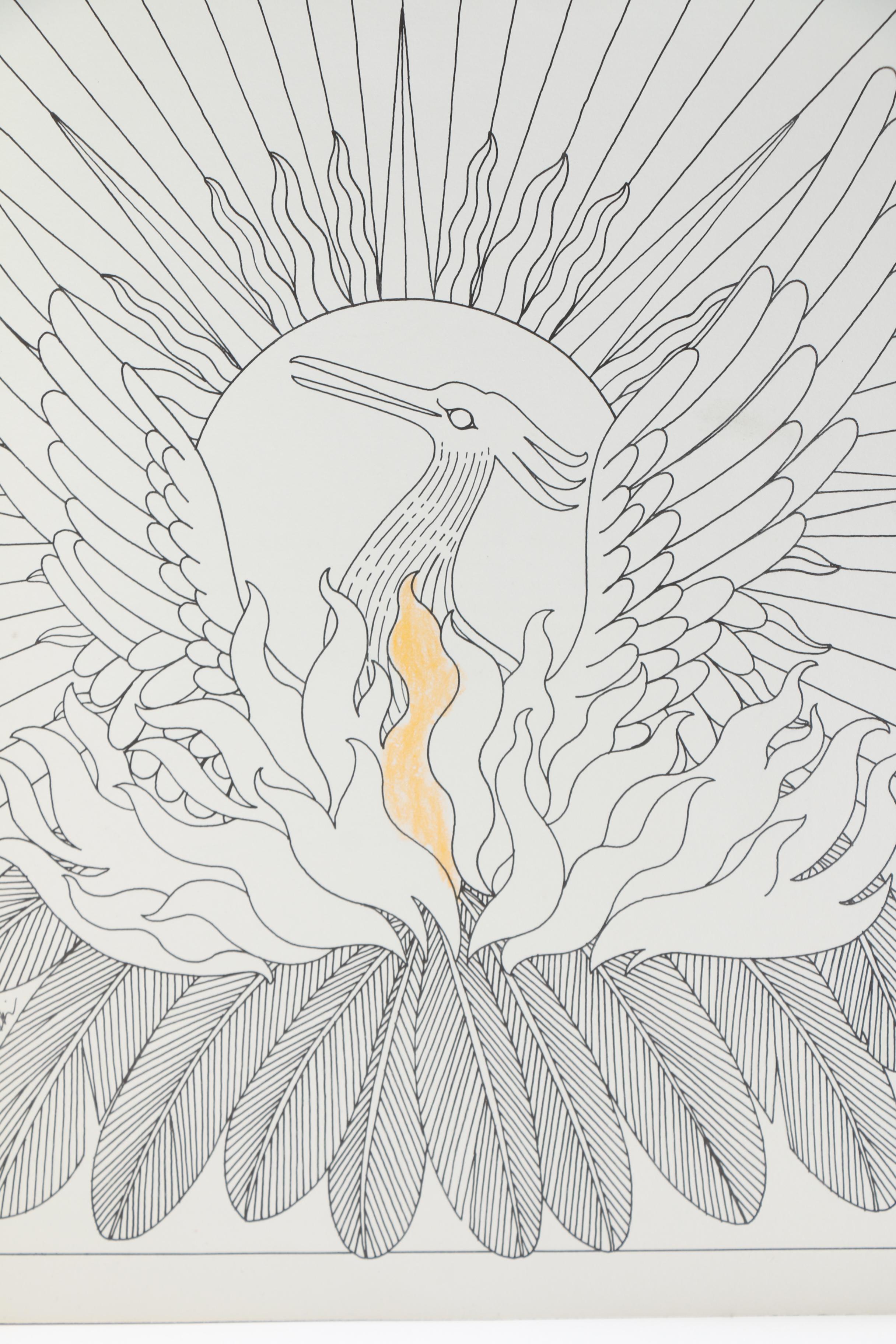 Vintage "Beasties" Coloring Book