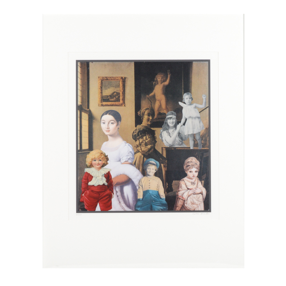 Peter Blake Limited Edition Offset Lithograph Collage