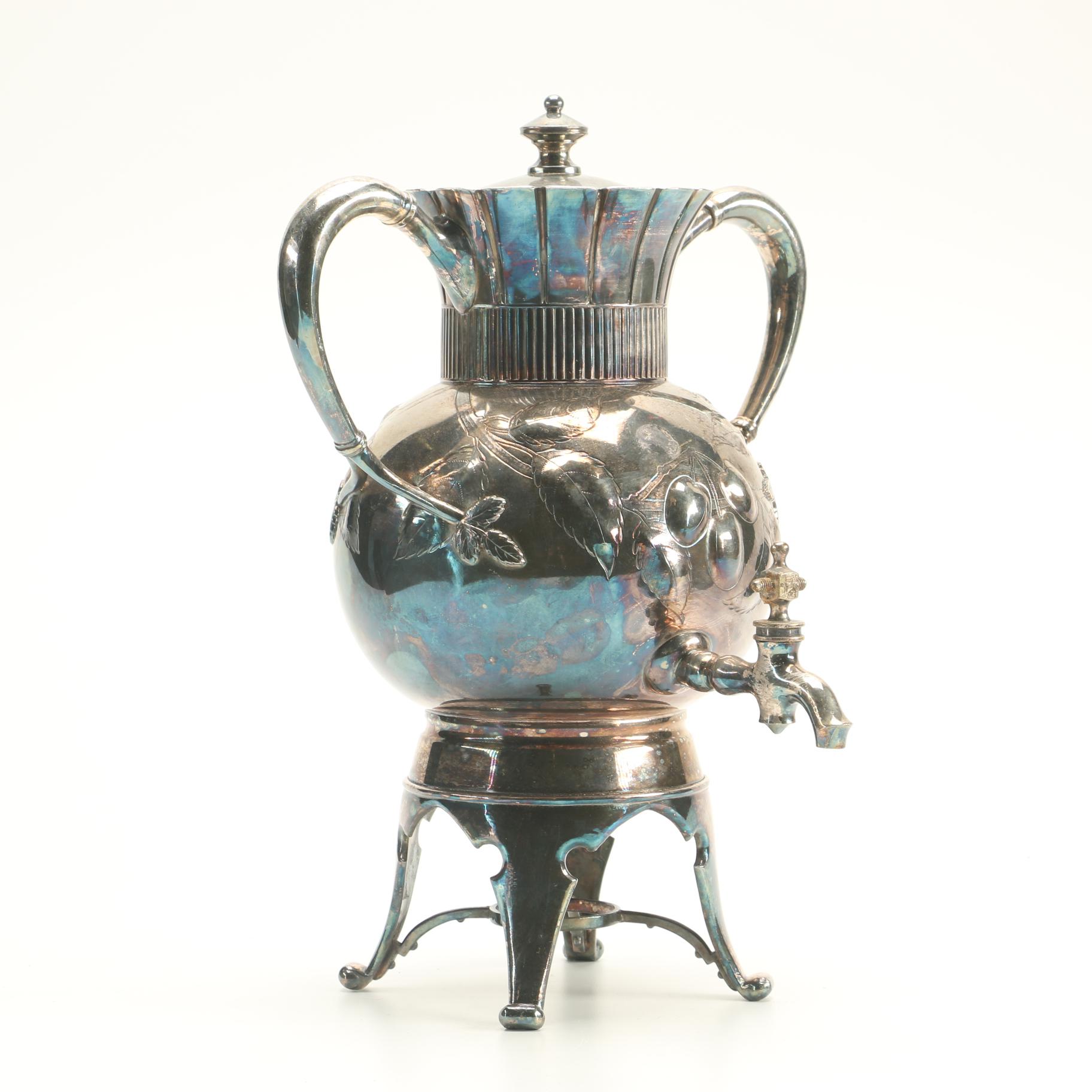 Meriden Britannia 1957 Silverplate Coffee Urn