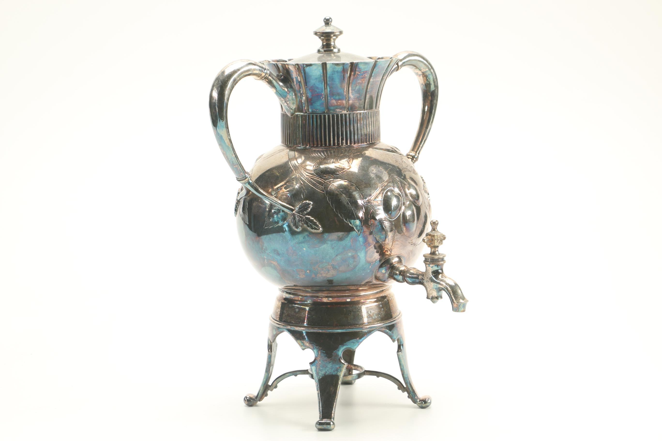 Meriden Britannia 1957 Silverplate Coffee Urn