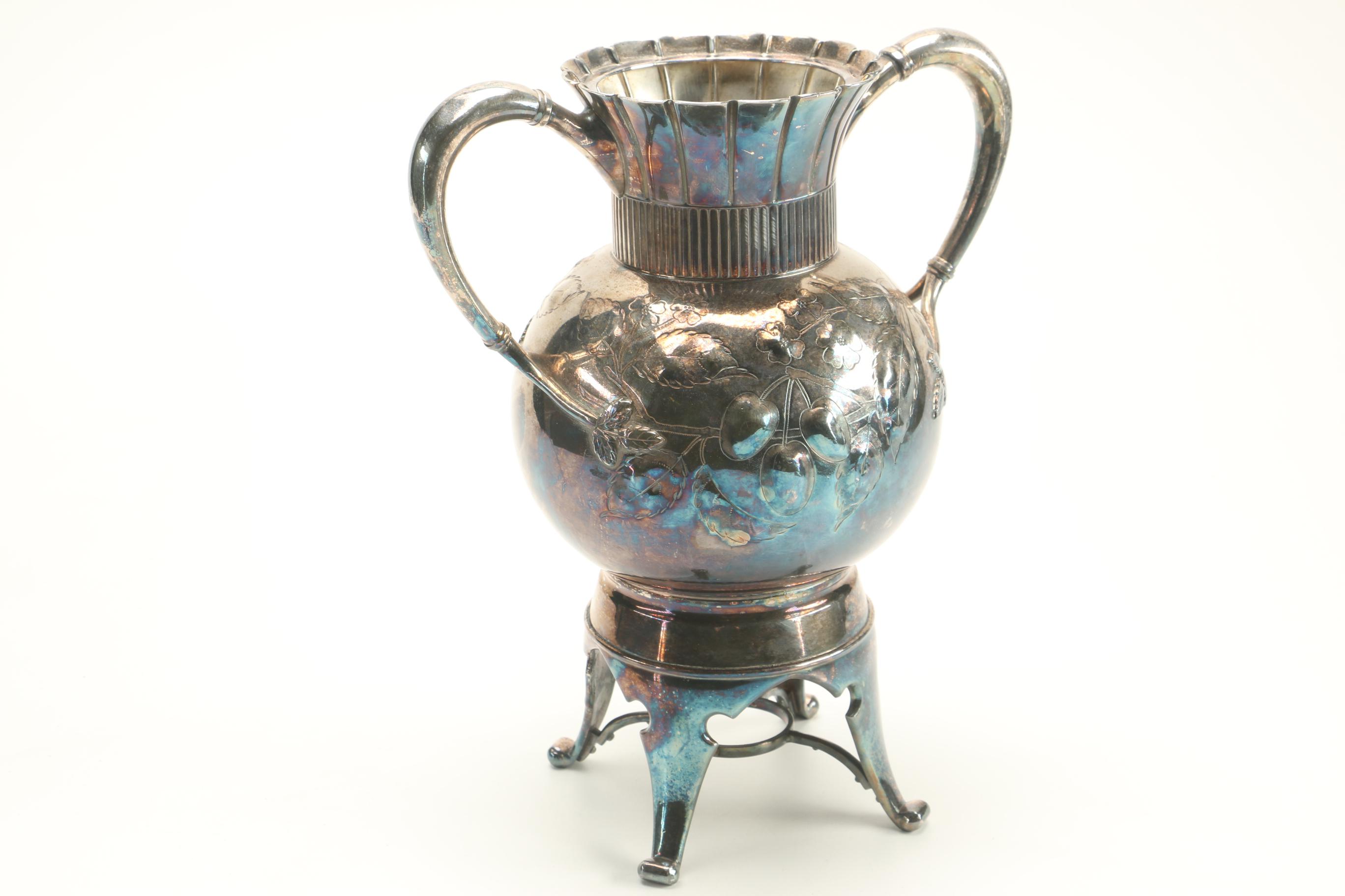 Meriden Britannia 1957 Silverplate Coffee Urn