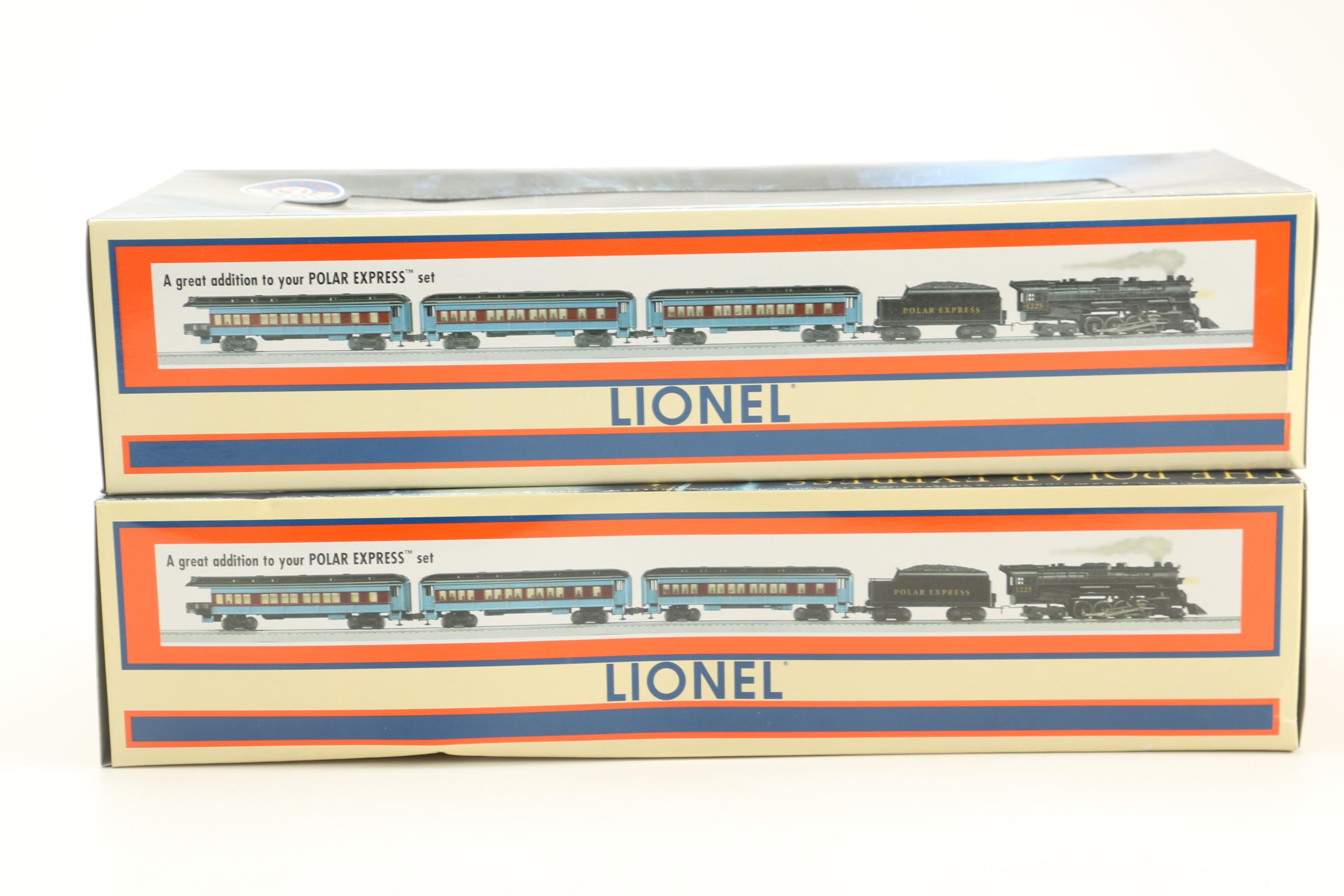 Lionel Polar Express Passenger Train Cars