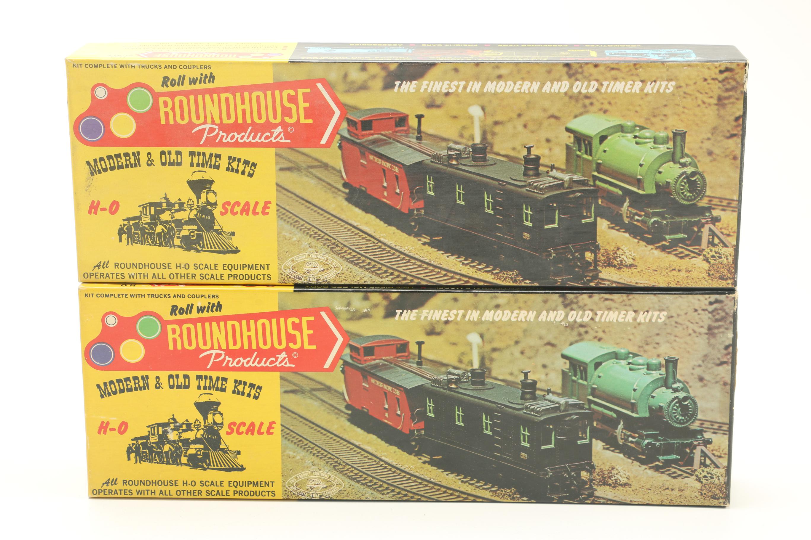 Assortment of Roundhouse Products Trains