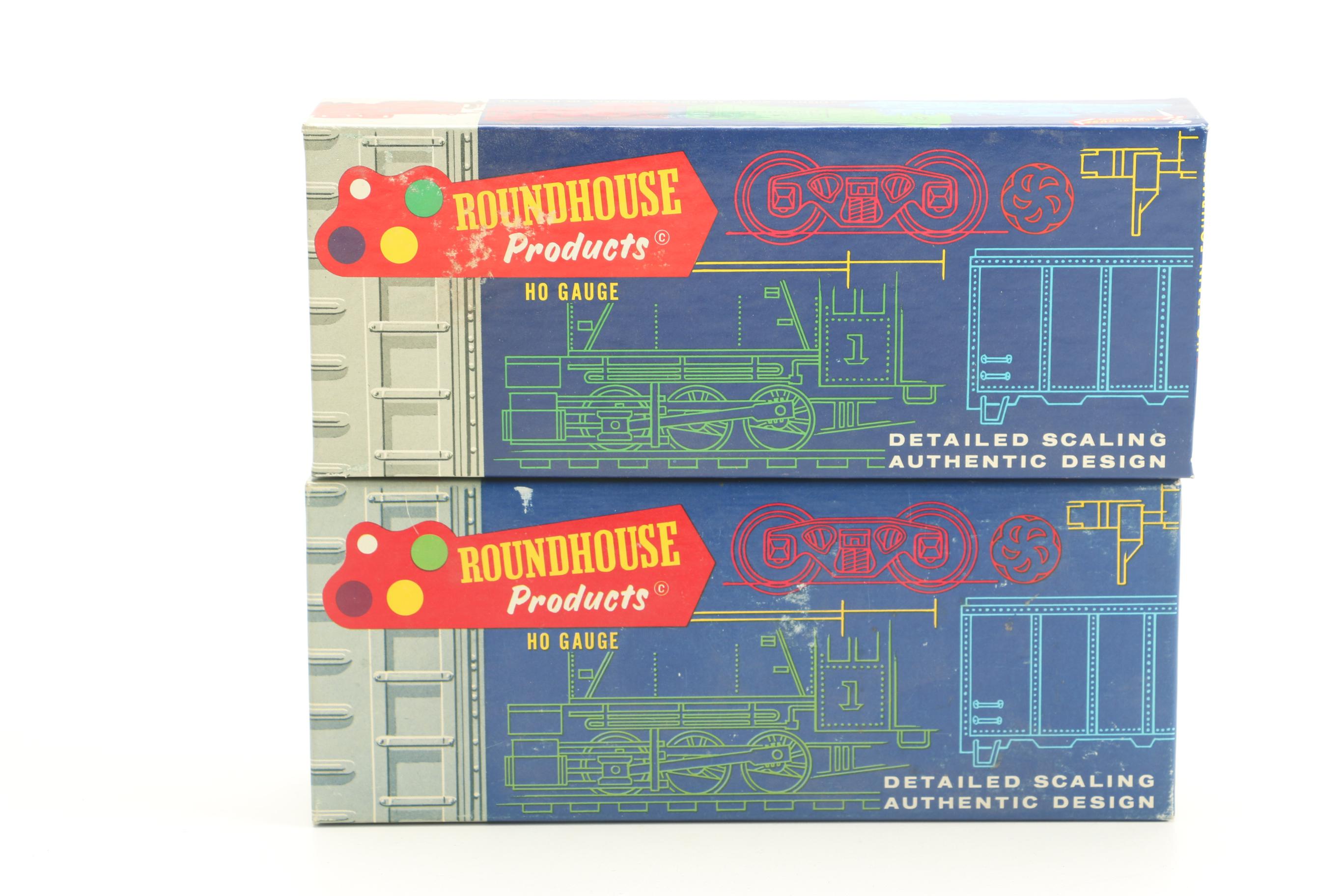 Assortment of Roundhouse Products Trains
