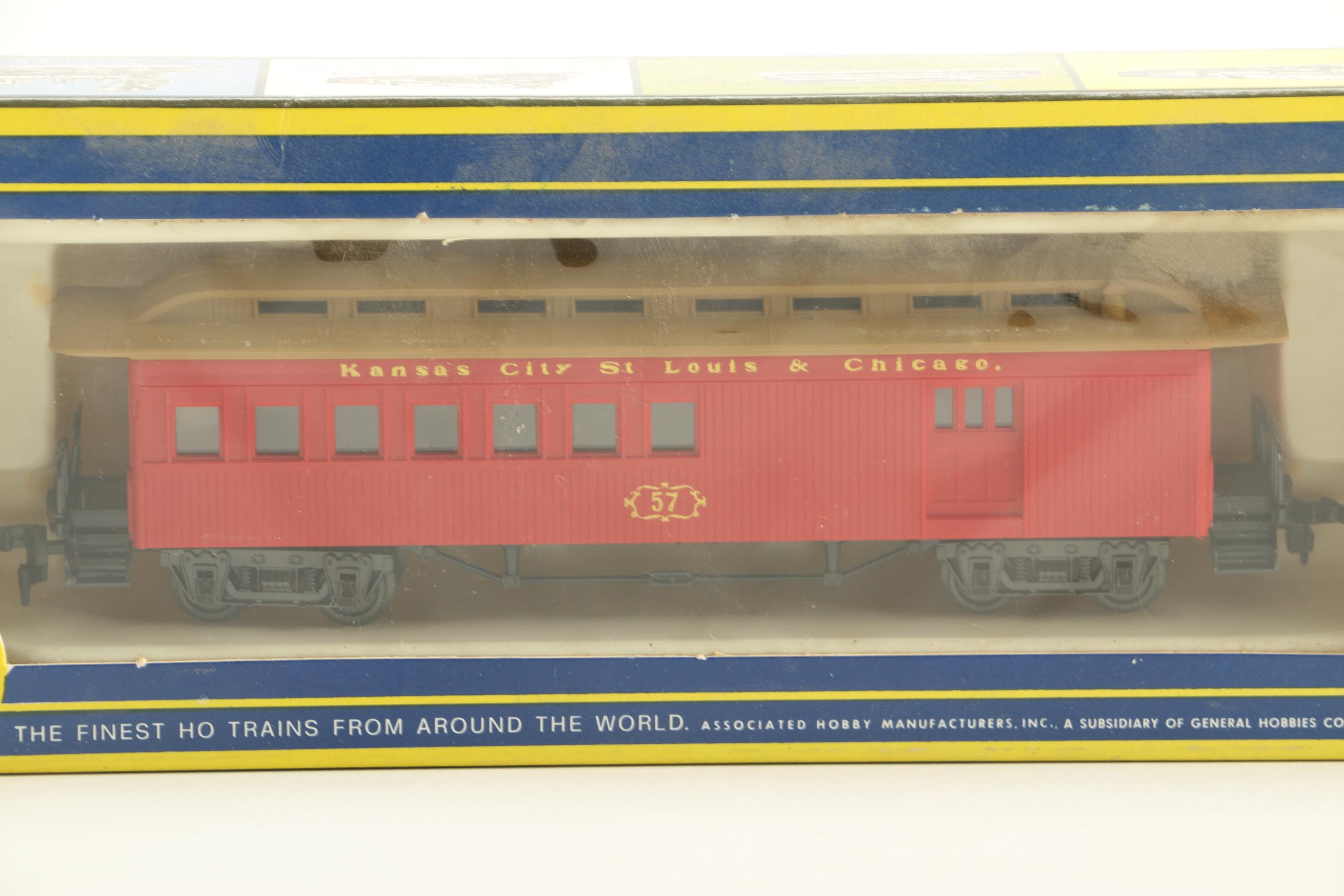 Assortment of Roundhouse Products Trains