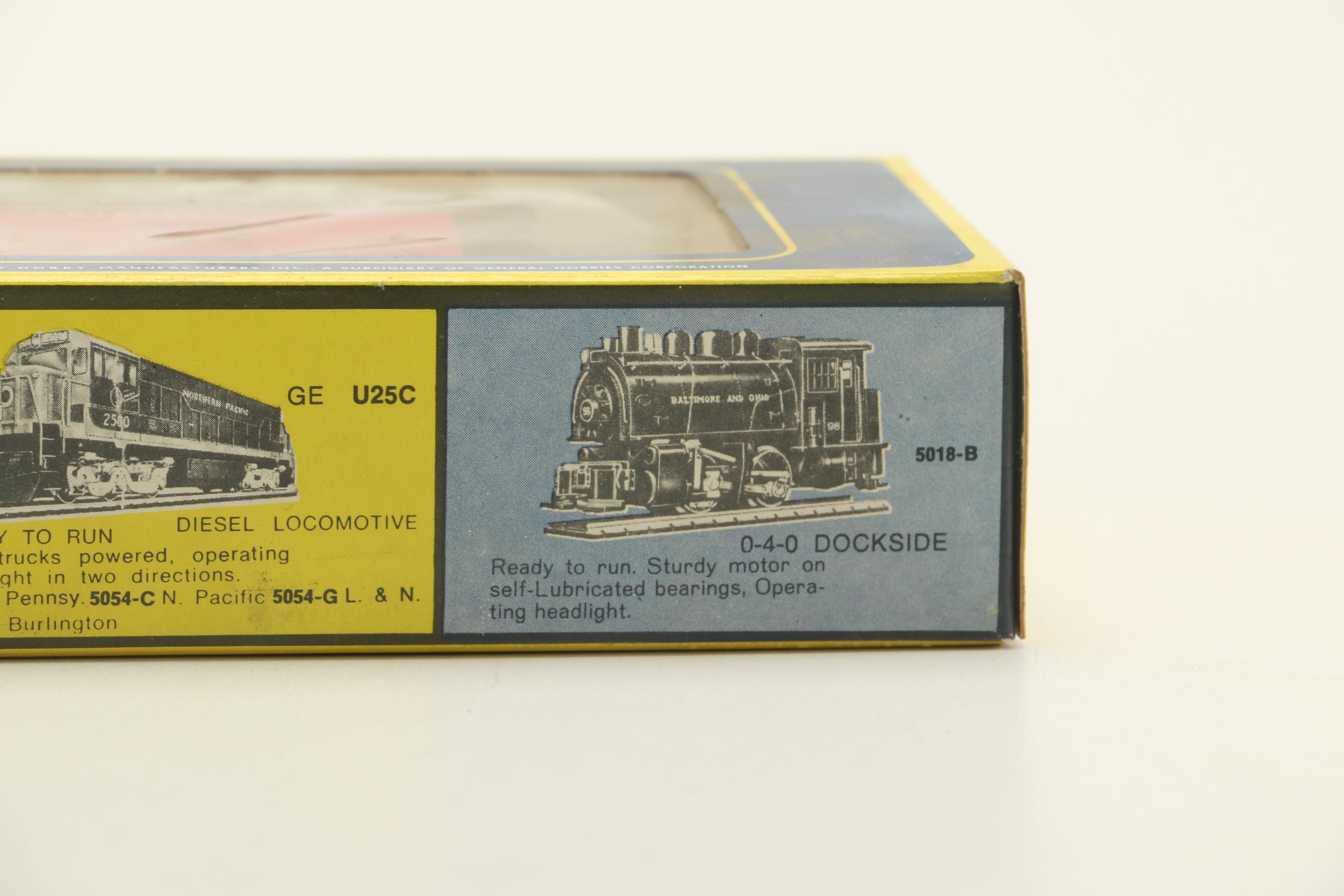 Assortment of Roundhouse Products Trains