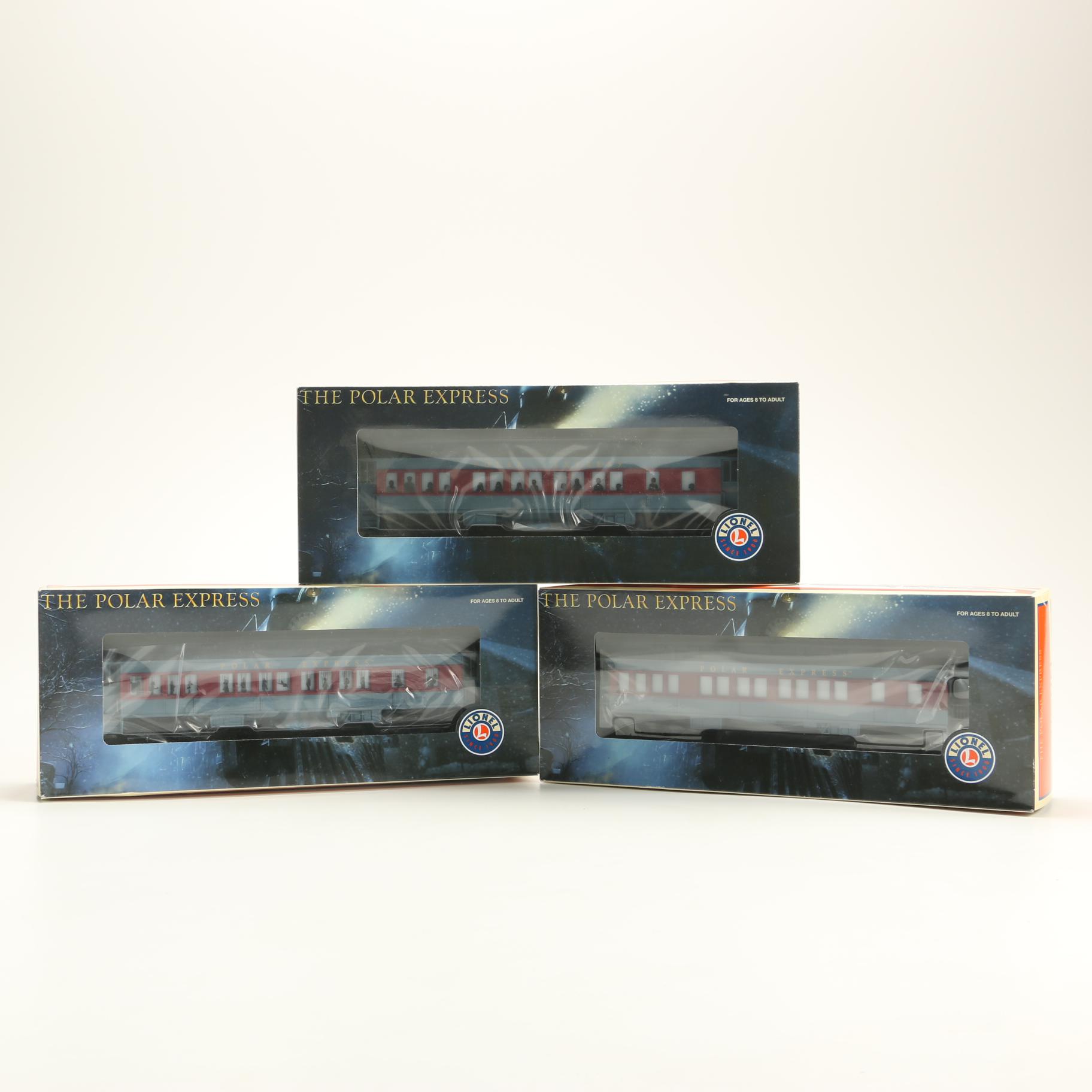 Lionel Polar Express Passenger Train Cars