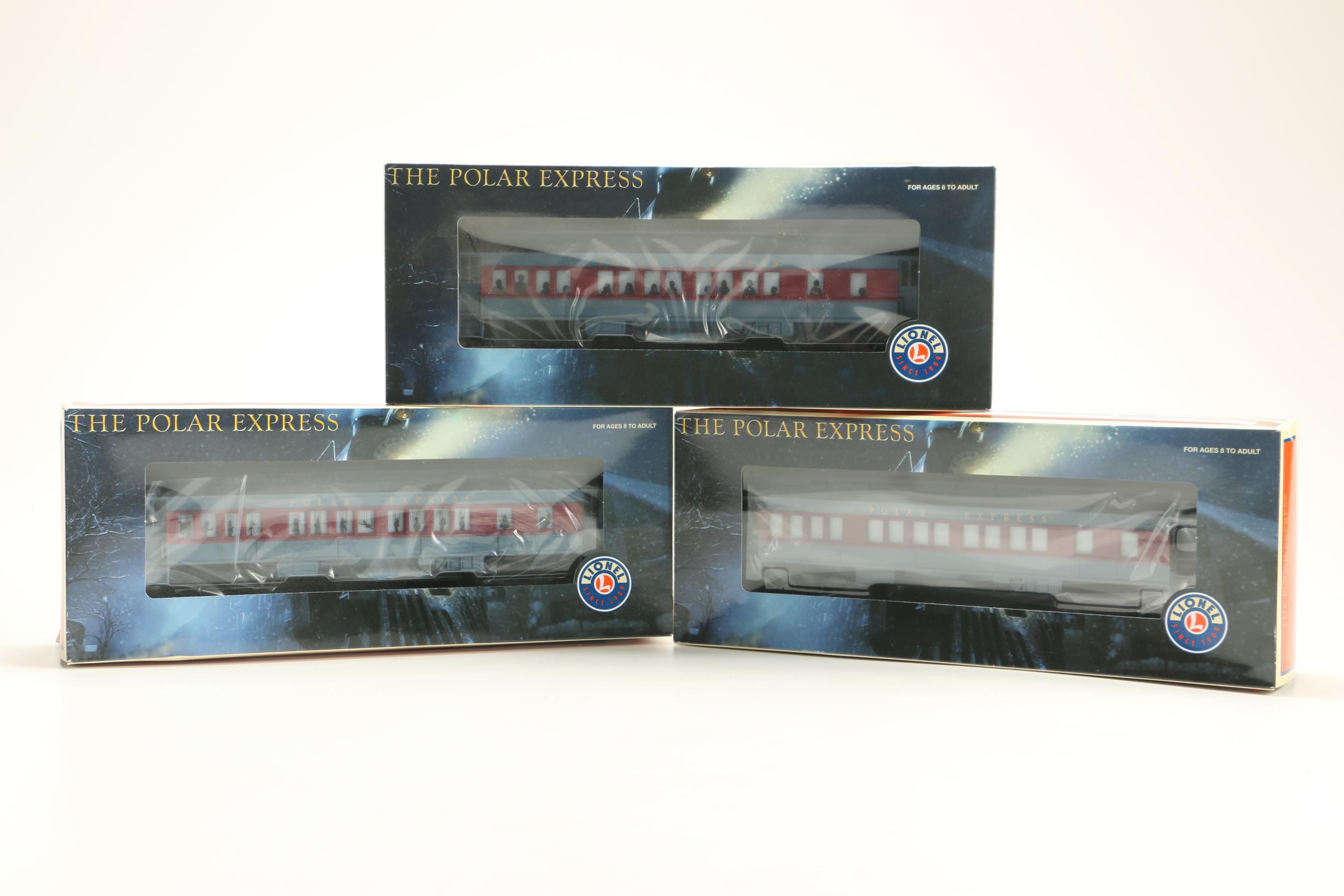 Lionel Polar Express Passenger Train Cars