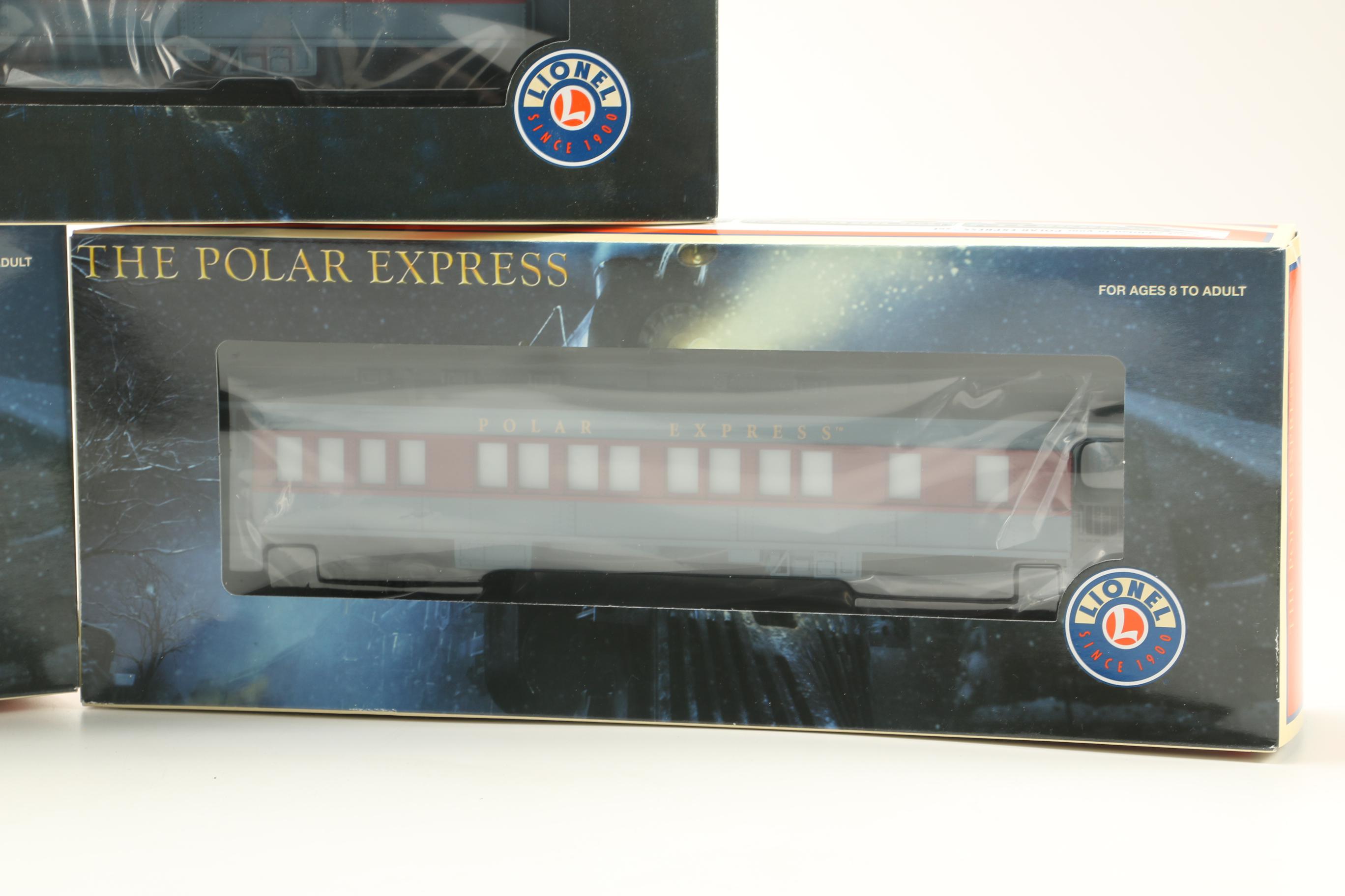 Lionel Polar Express Passenger Train Cars