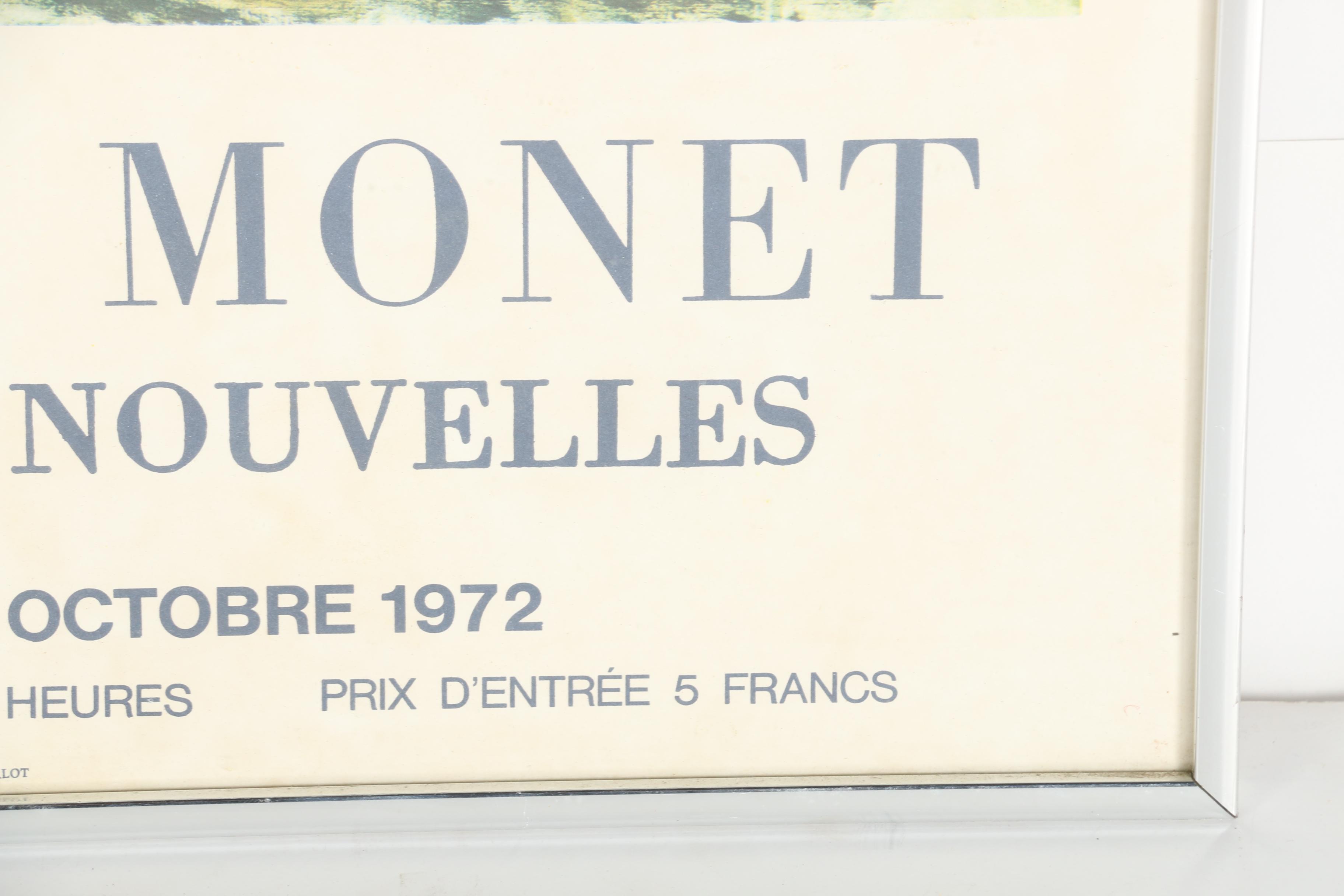 Musee Marmottan Claude Monet Exhibition Poster