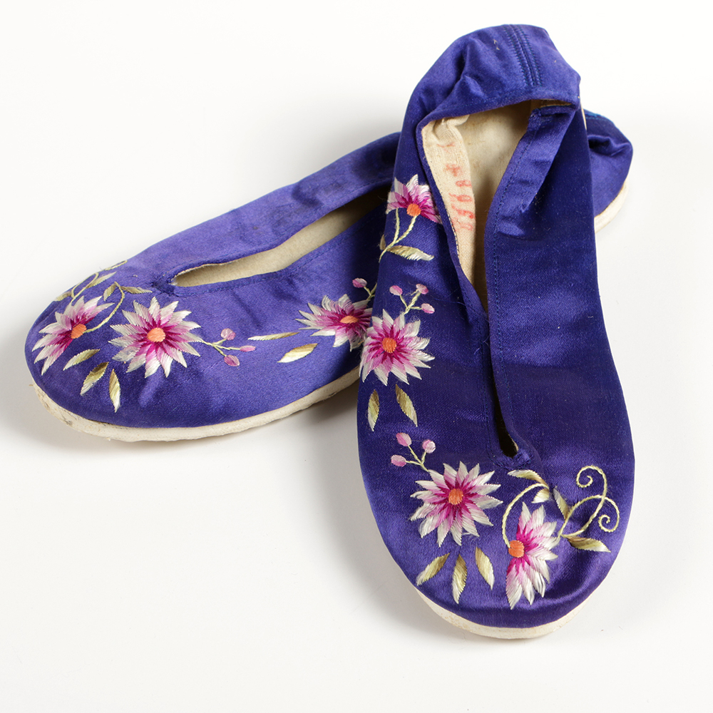 Vintage Chinese Dress and Shoes