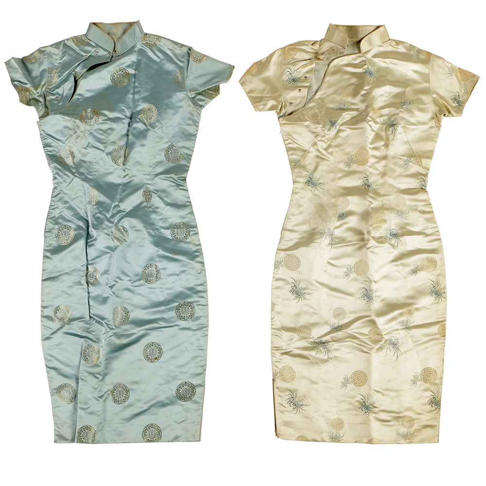Vintage Silk Cheongsam Dresses