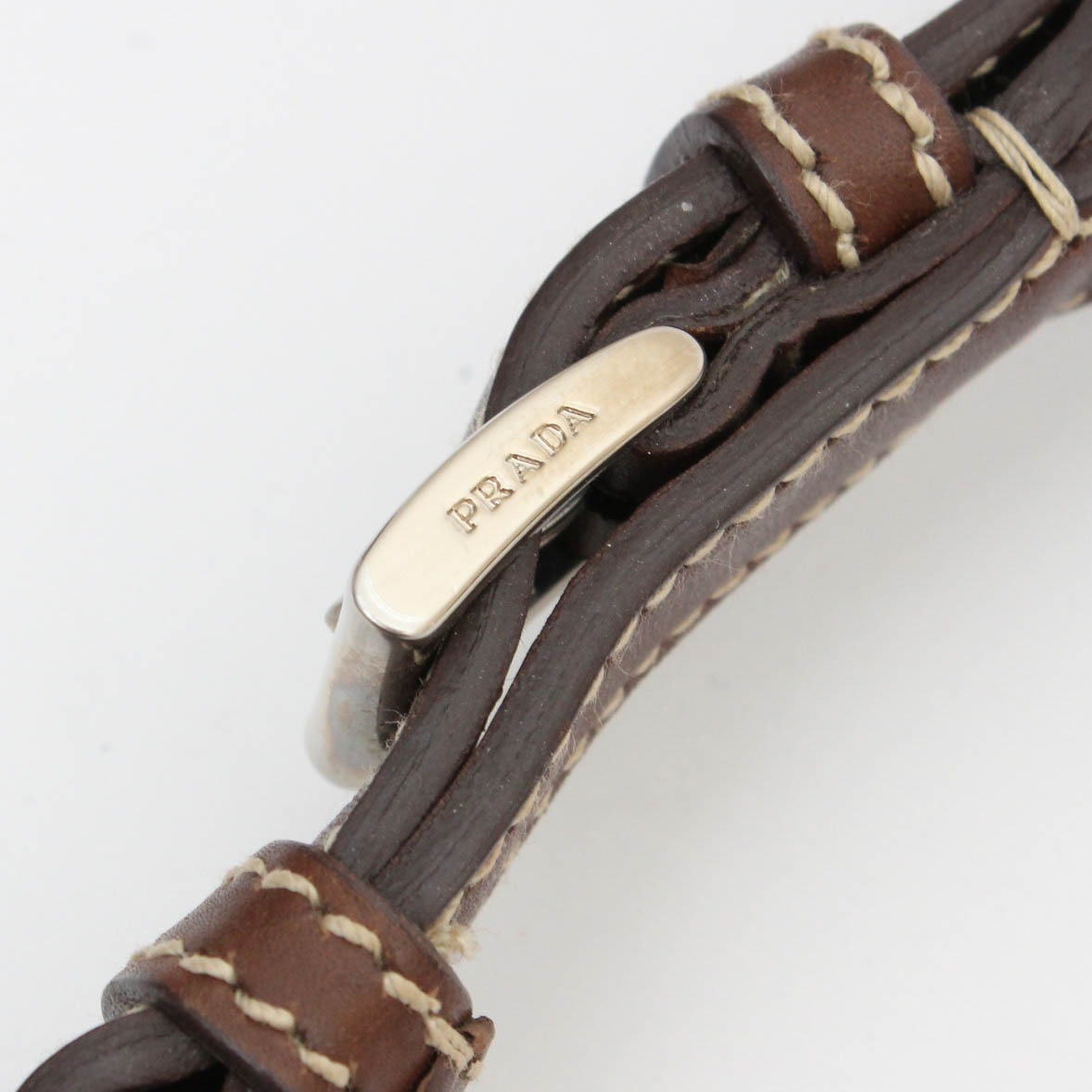 Prada Python Patch Pitone Shoulder Bag