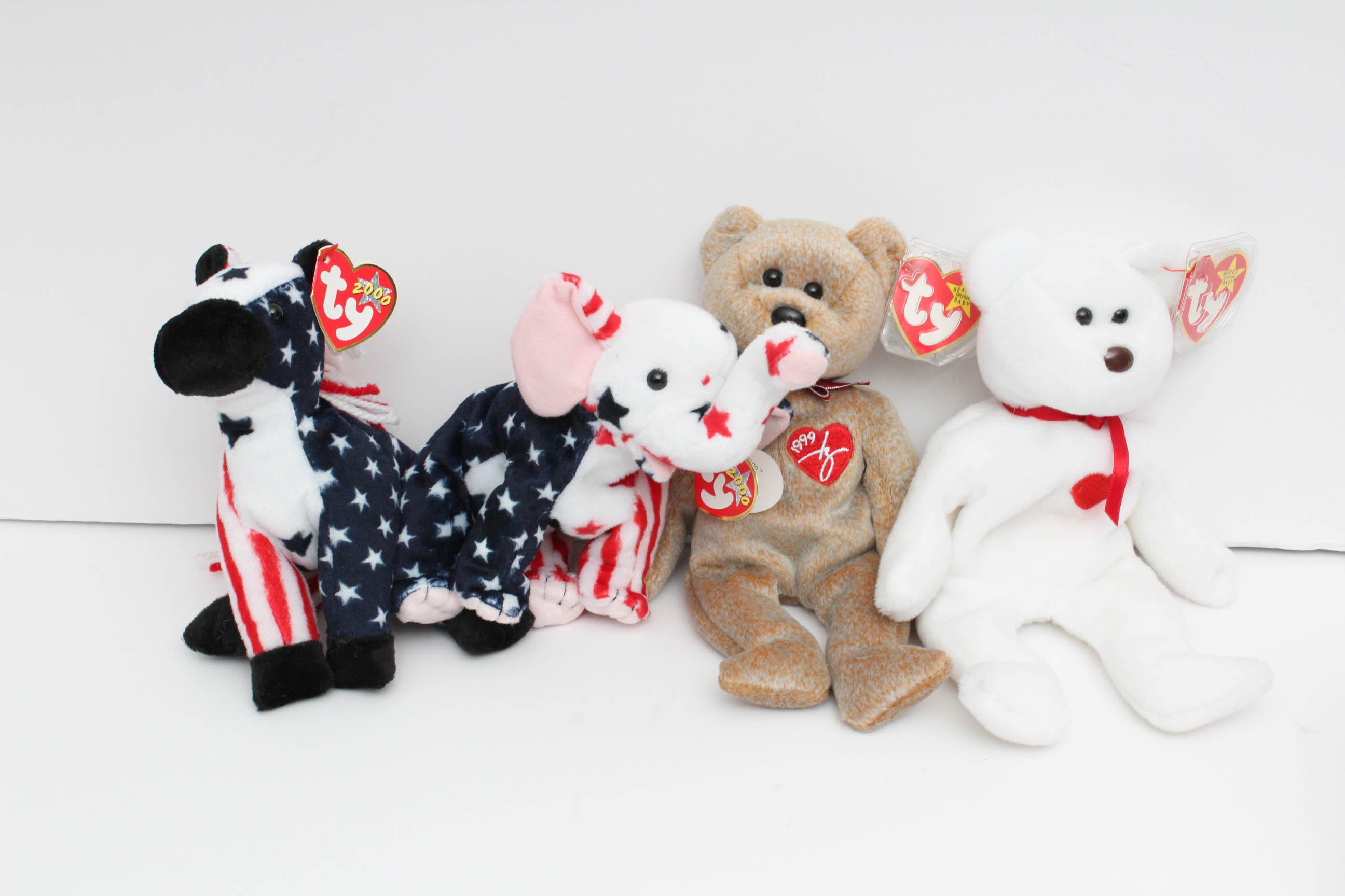 Ty Beanie Baby Bear Collection Featuring Princess Bears
