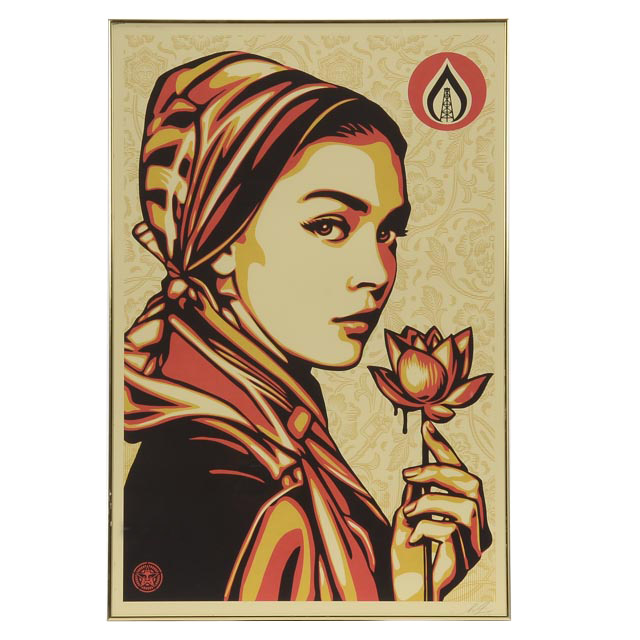 Shepard Fairey Signed 2016 Giclée "Natural Springs"