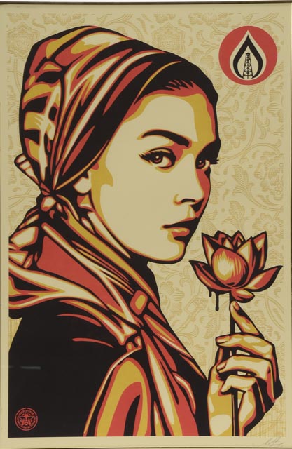 Shepard Fairey Signed 2016 Giclée "Natural Springs"