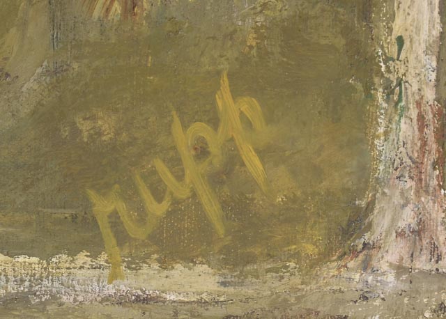 Cora Rupp Original 1969 Acrylic Painting "Sunflowers"