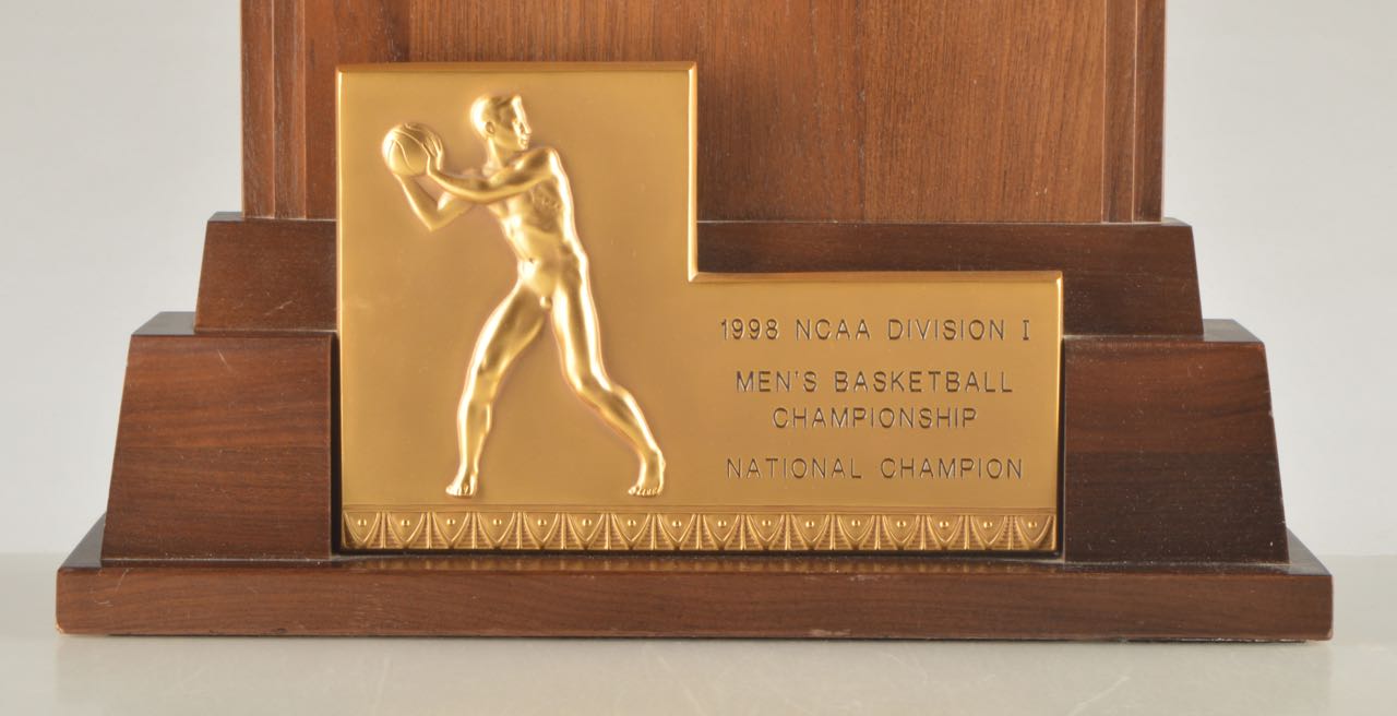 Commemorative Reproduction 1998 NCAA Men's Basketball Championship Trophy