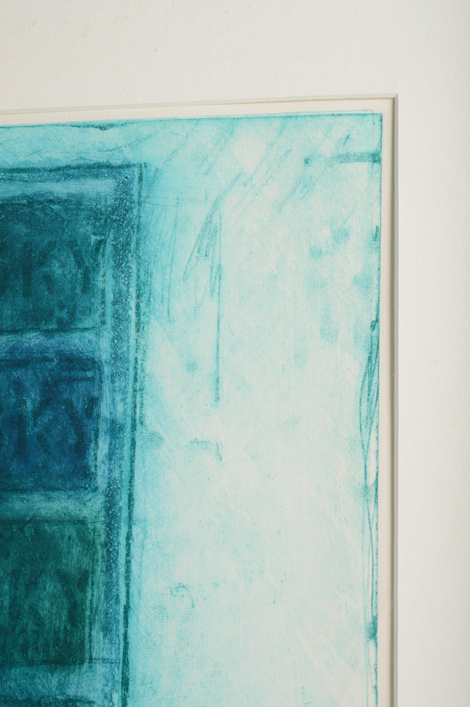 Joe Tilson Mixed Media "Sky Mantra"