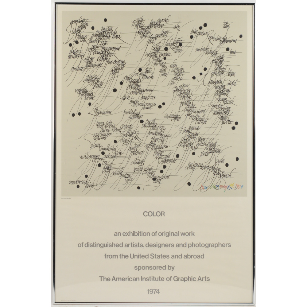 Gallery Poster "Color" Ivan Chermayeth