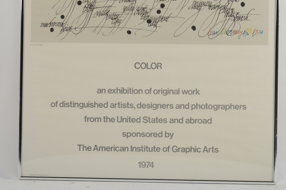 Gallery Poster "Color" Ivan Chermayeth