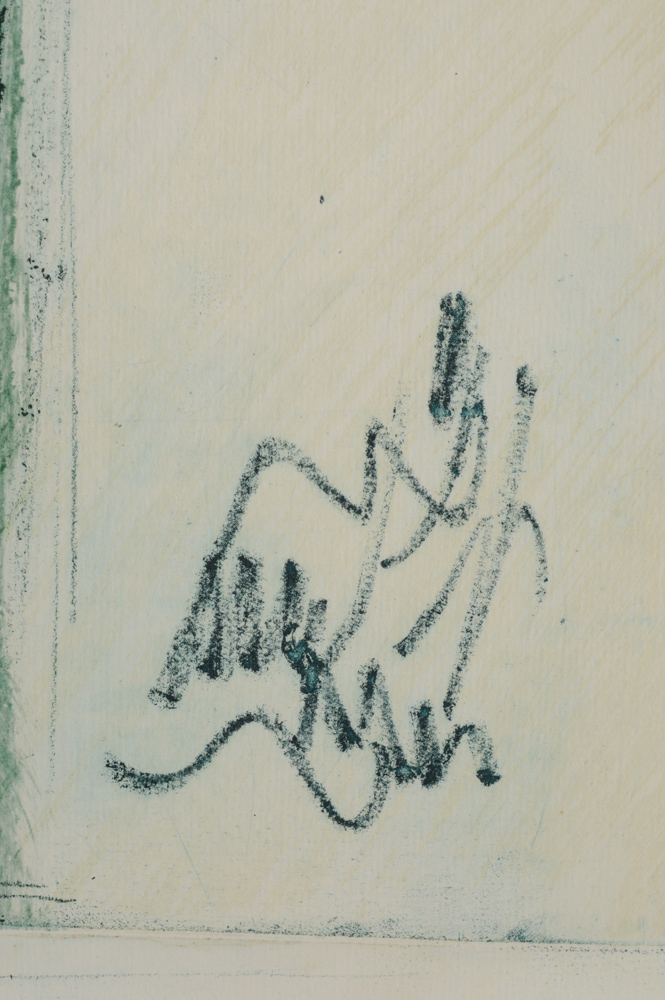 Joe Tilson Mixed Media "Sea Mantra"