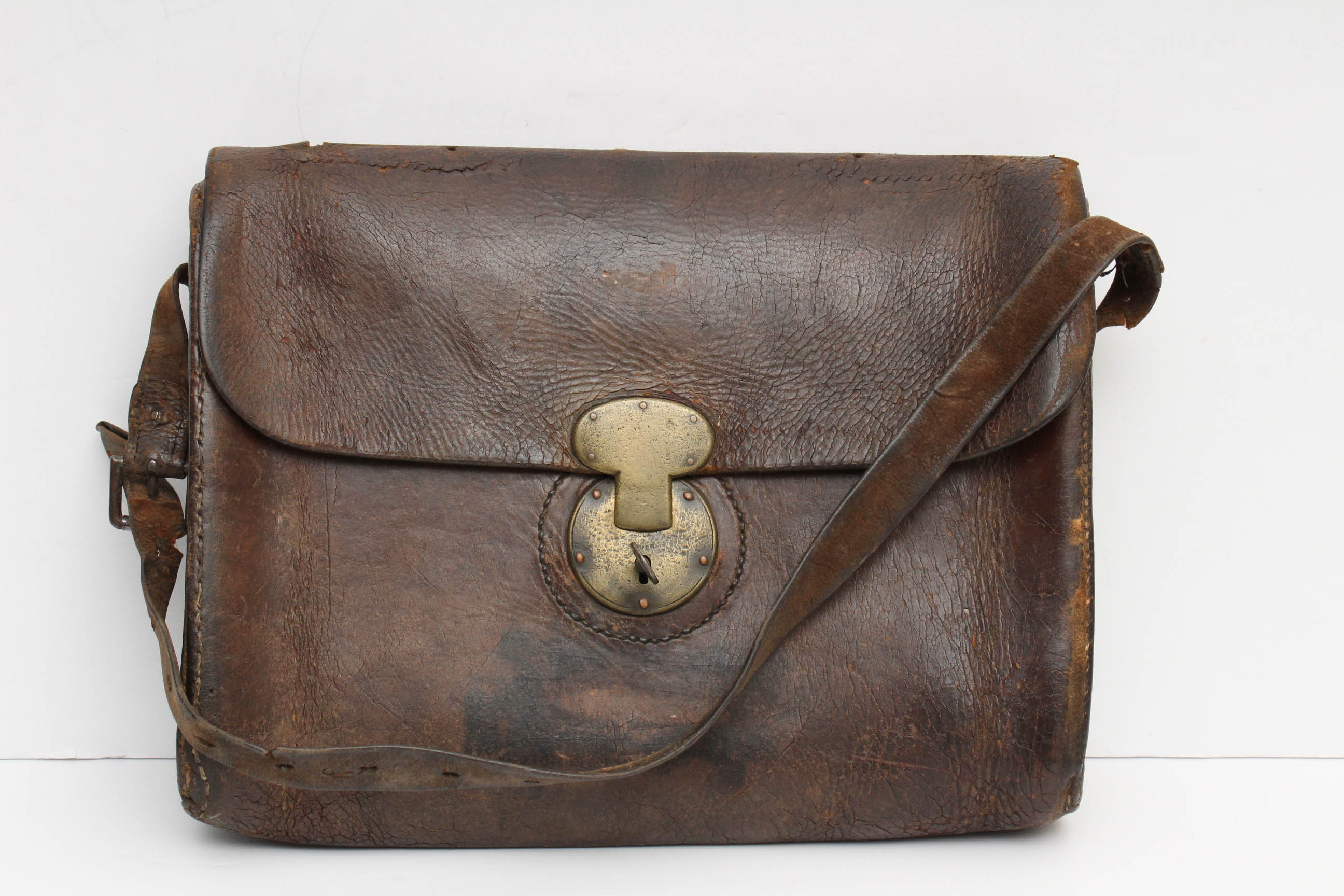 Civil Ware Era Leather Document Case