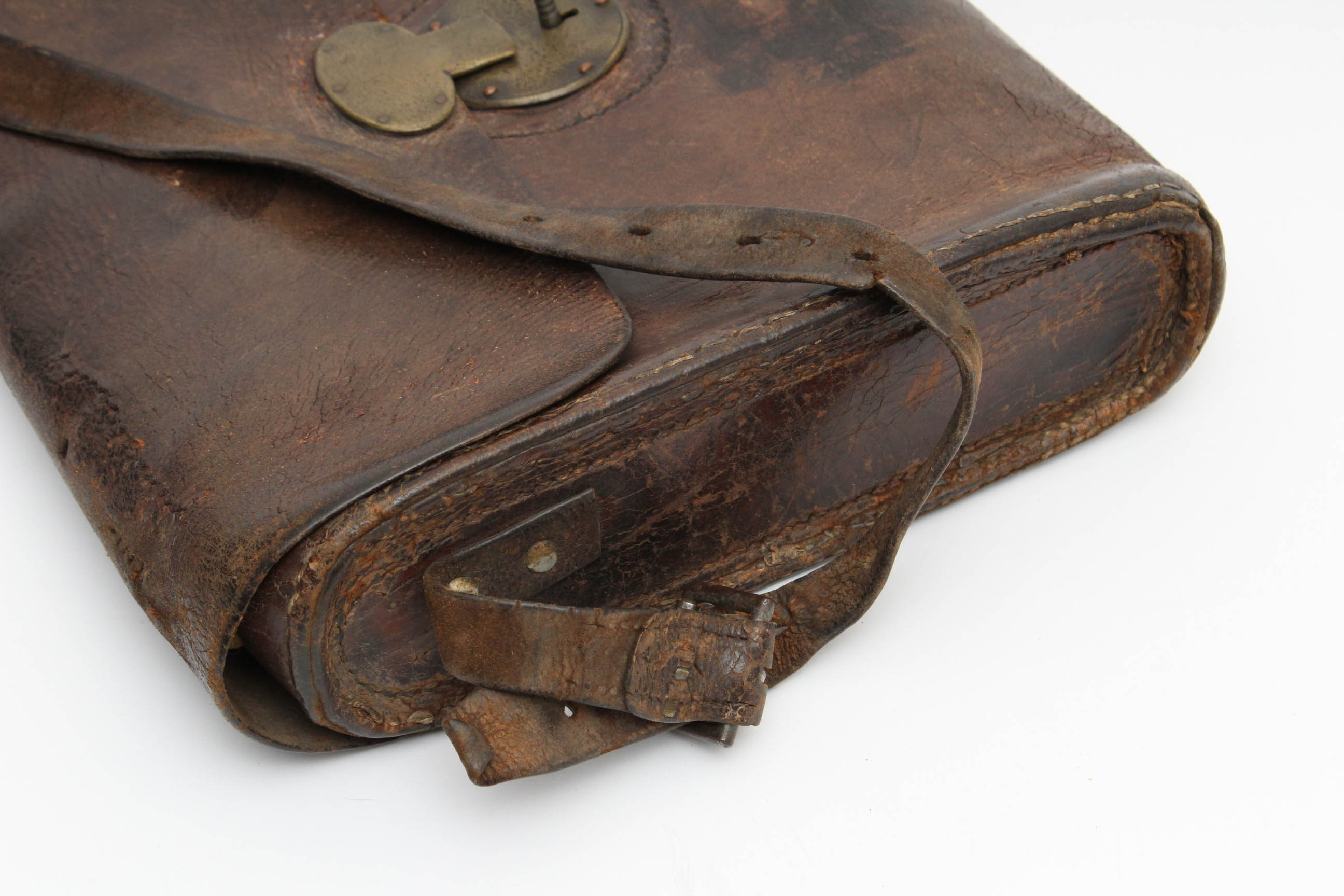 Civil Ware Era Leather Document Case