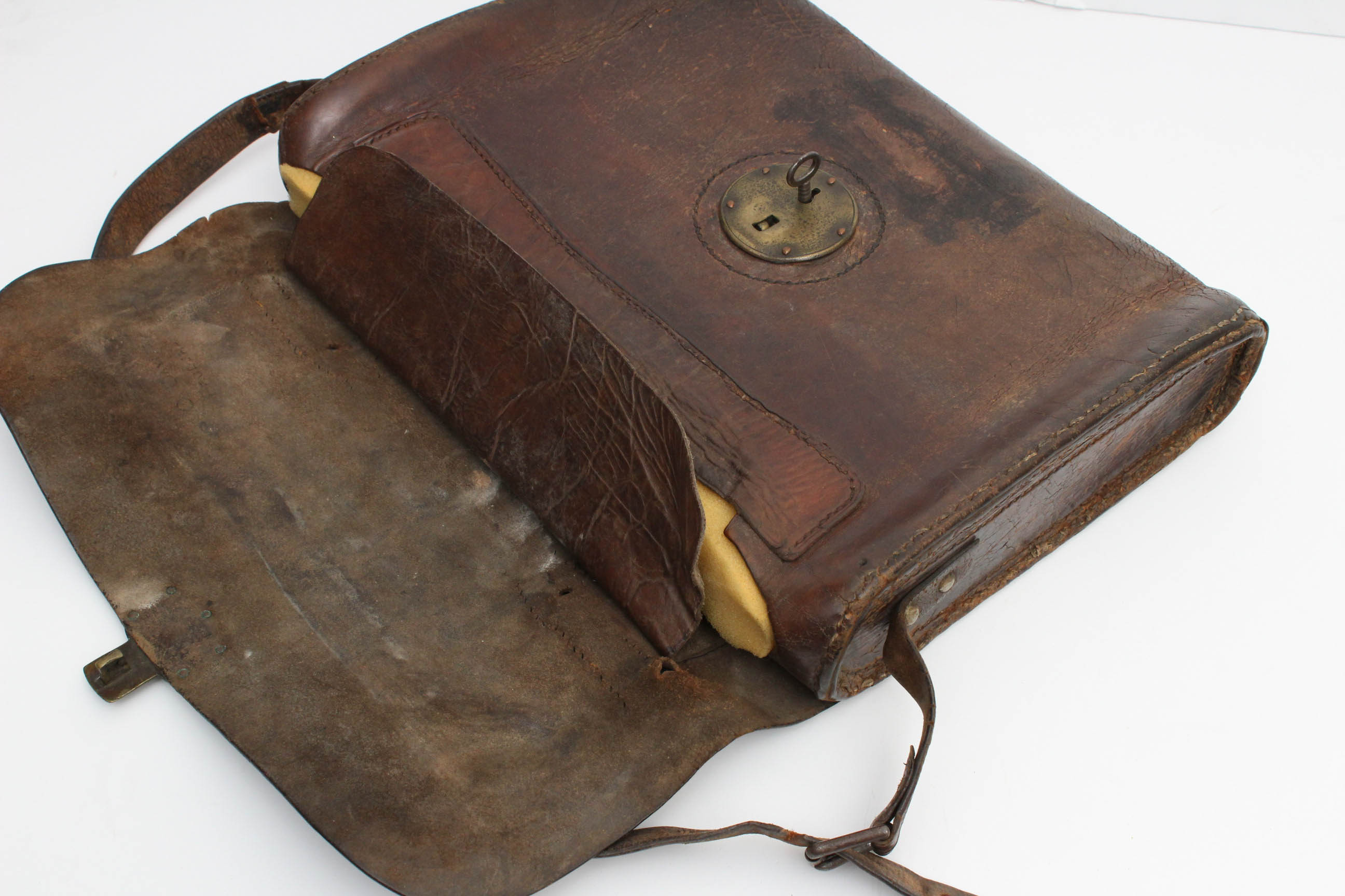 Civil Ware Era Leather Document Case