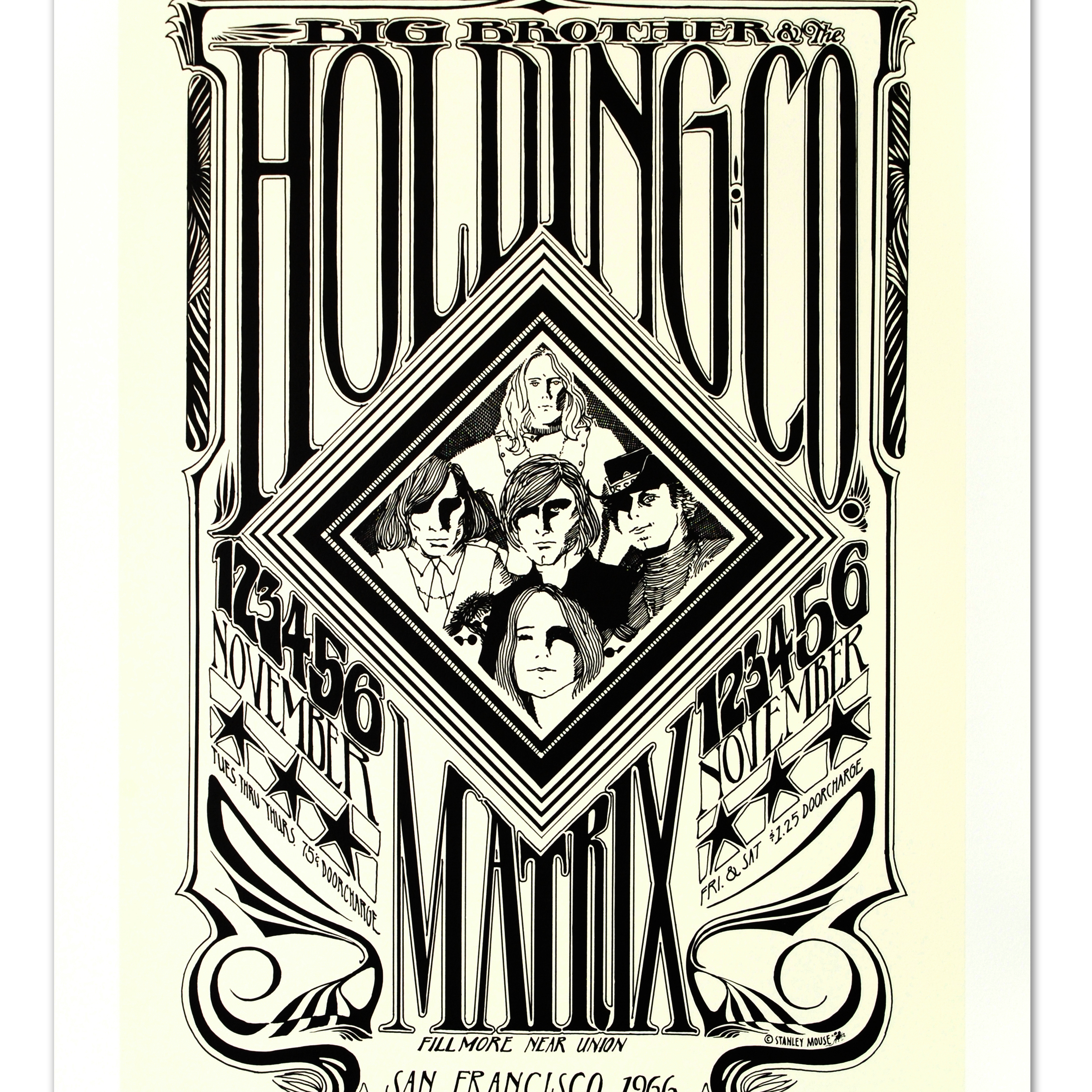 Stanley Mouse Signed Limited Edition Lithograph on Paper "Matrix"