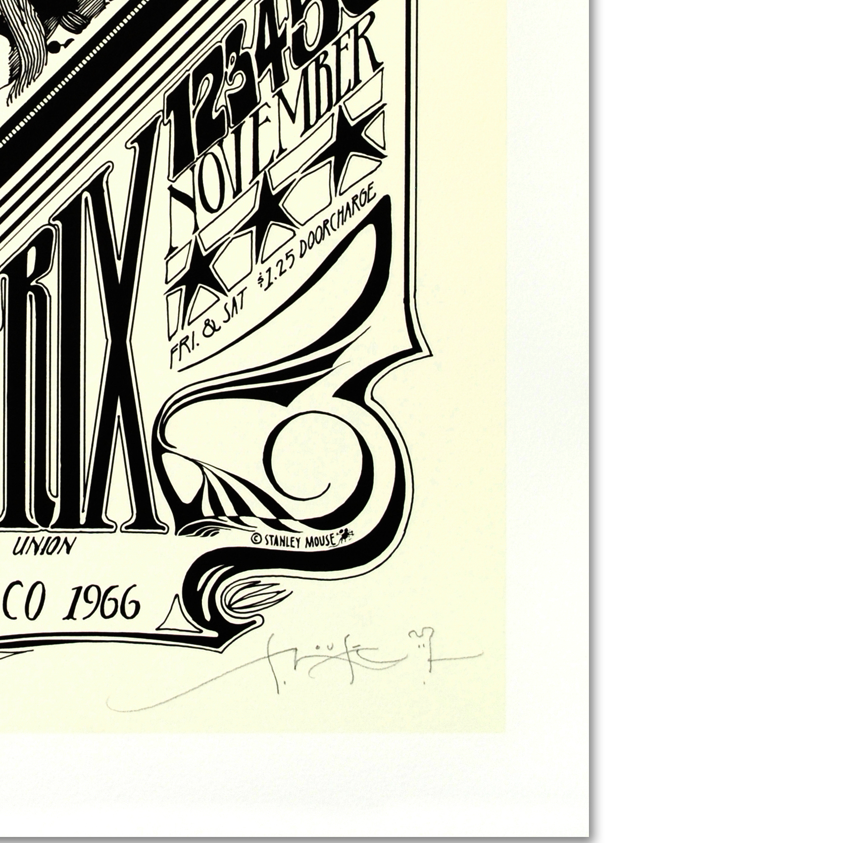 Stanley Mouse Signed Limited Edition Lithograph on Paper "Matrix"