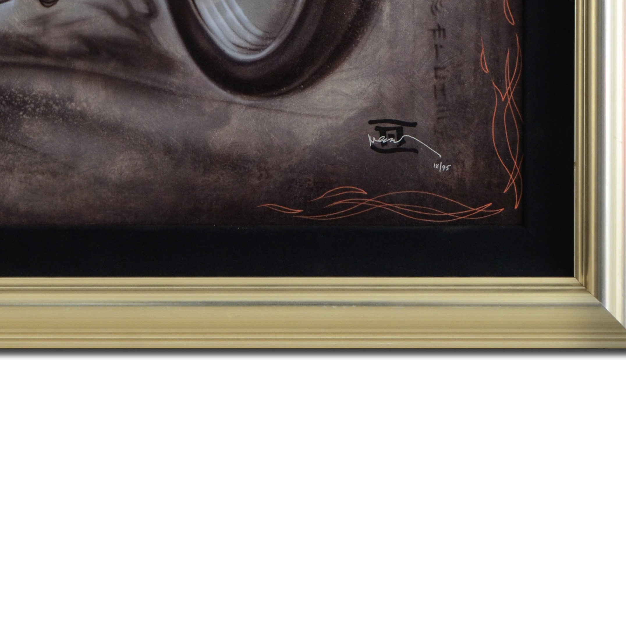 Noah Signed Limited Edition Giclee on Canvas "An American Legend"