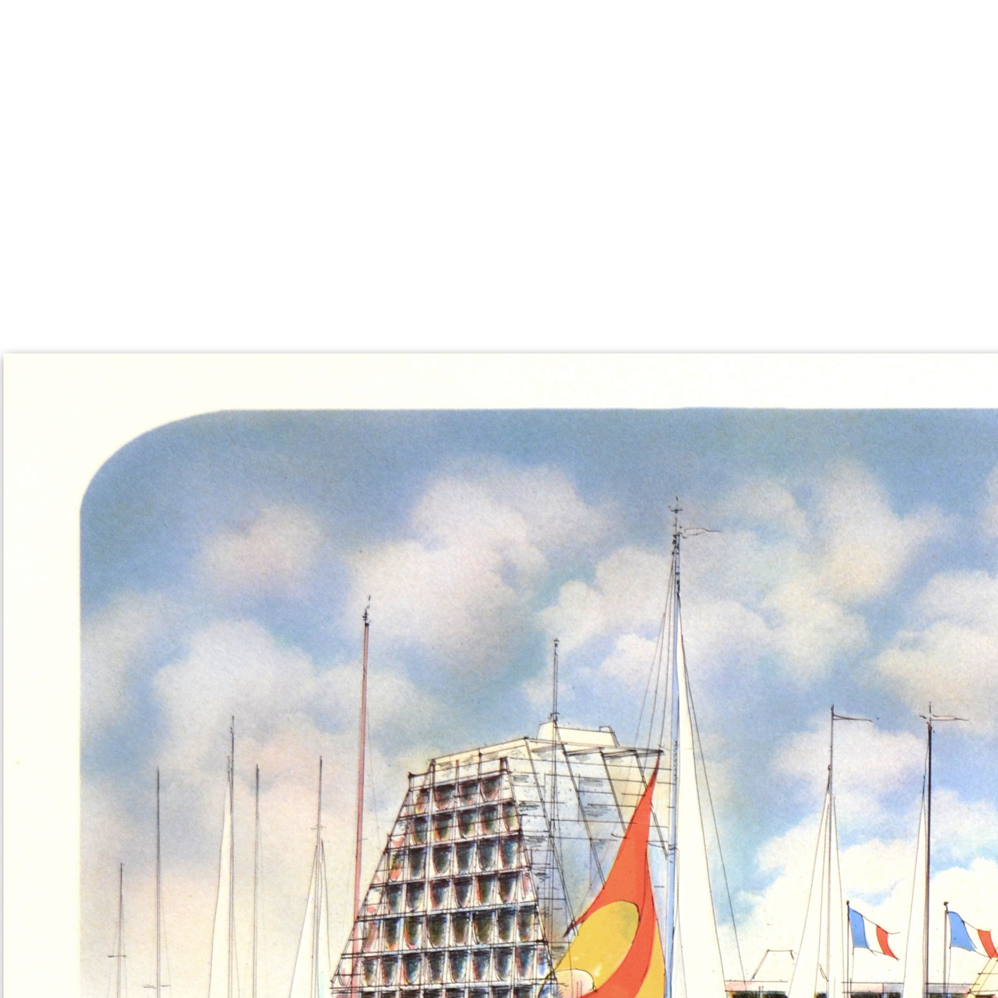 Rolf Rafflewski Signed Limited Edition Lithograph on Paper "Grand Motte"