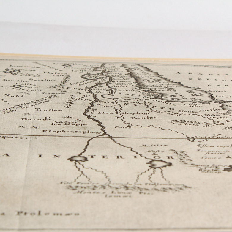 Antique Engraved Map of "Africa Interior"