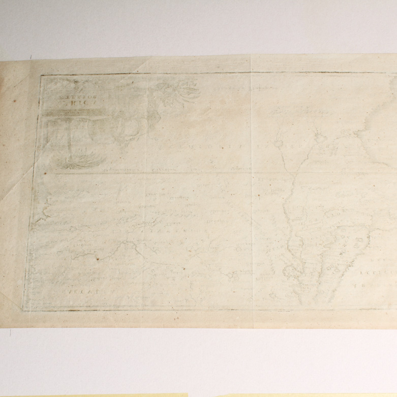 Antique Engraved Map of "Africa Interior"