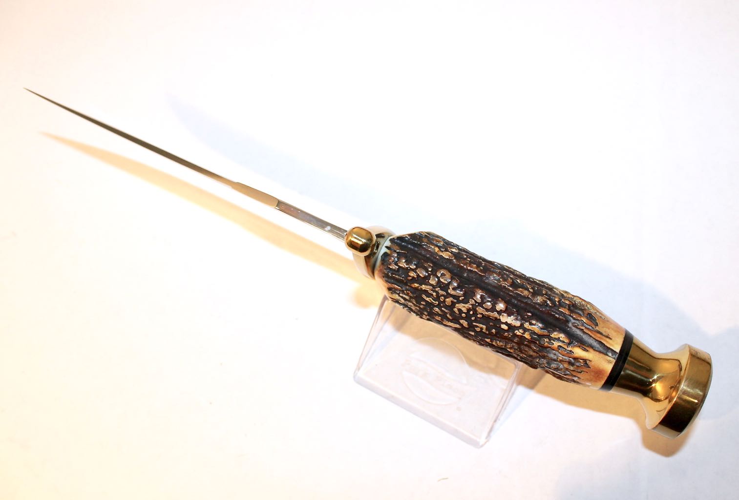 Vintage CASE XX Kodiak Antler Handle Hand Made Hunting Knife