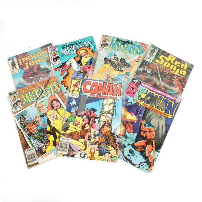 Collection of Vintage Marvel Comic Books