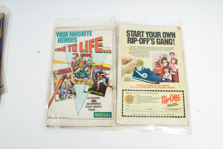 Collection of Vintage Marvel Comic Books