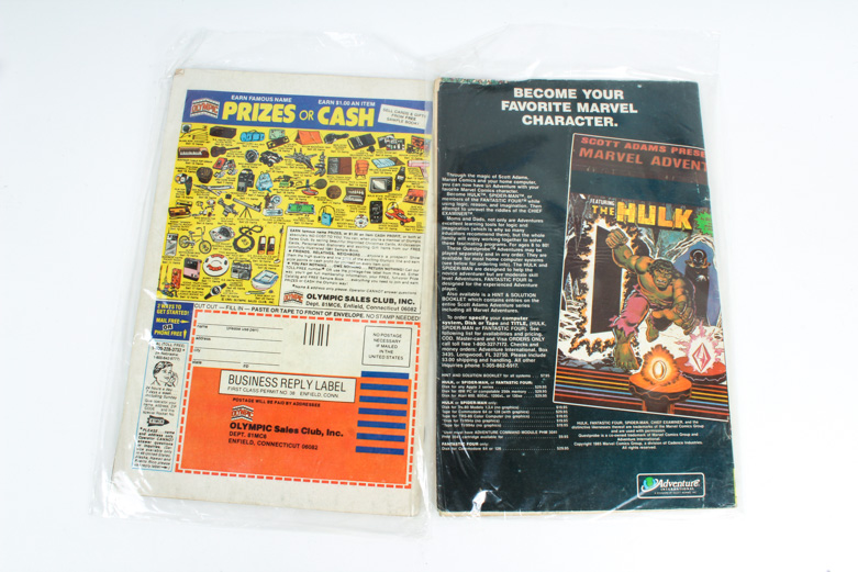 Collection of Vintage Marvel Comic Books