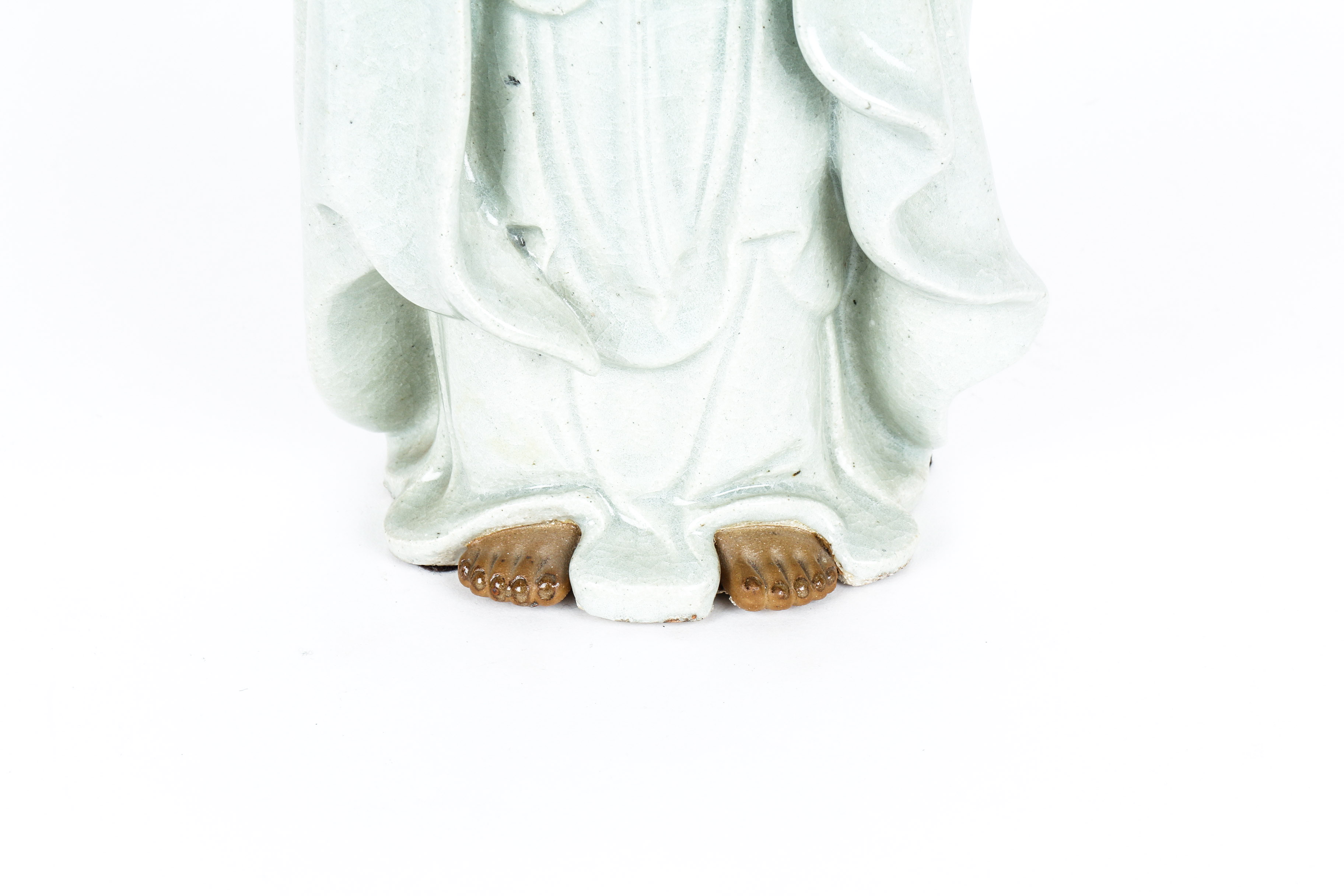 Asian Ceramic Buddha Statue